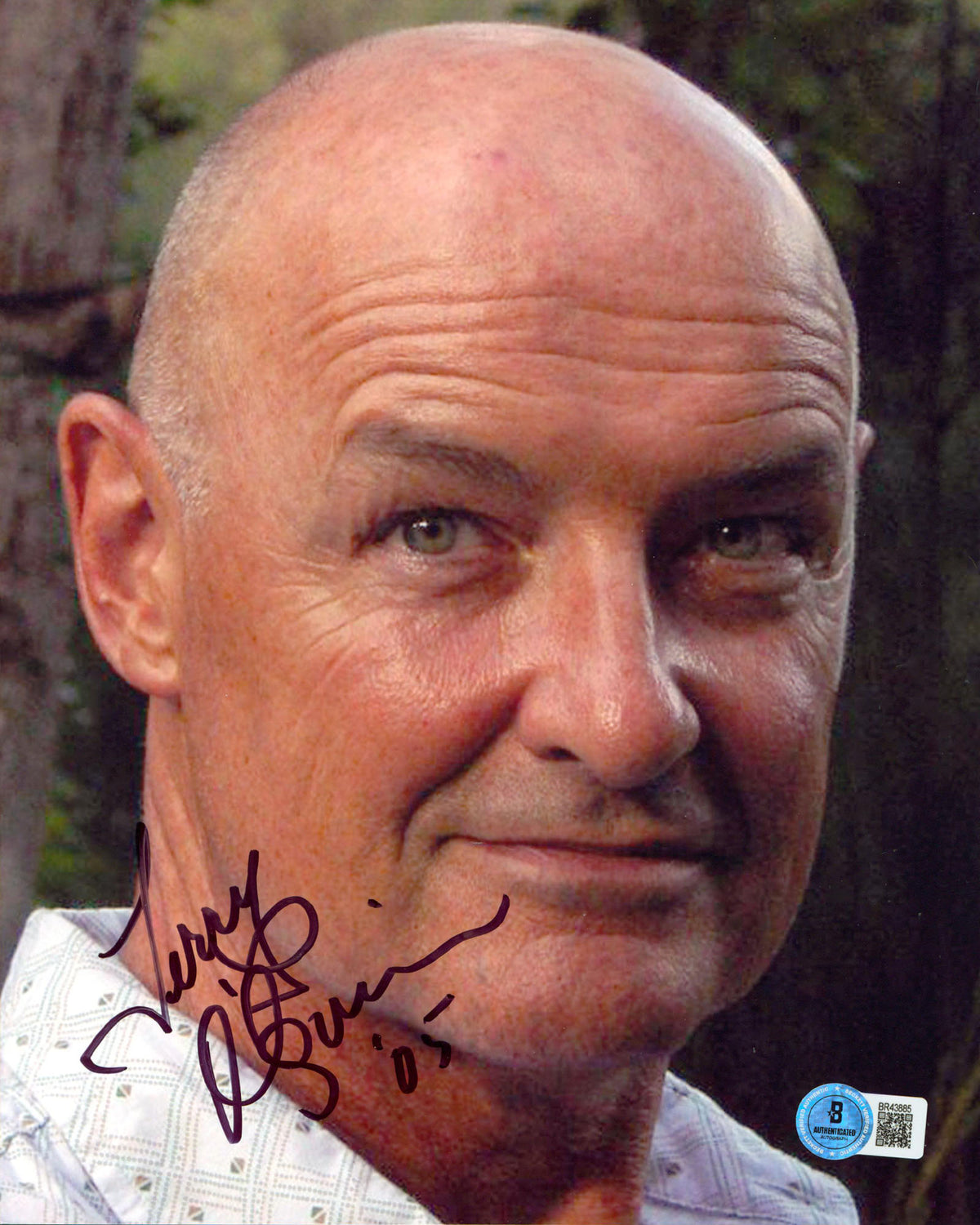 Terry O'Quinn LOST Authentic Signed 8x10 Vertical Photo BAS #BR43885