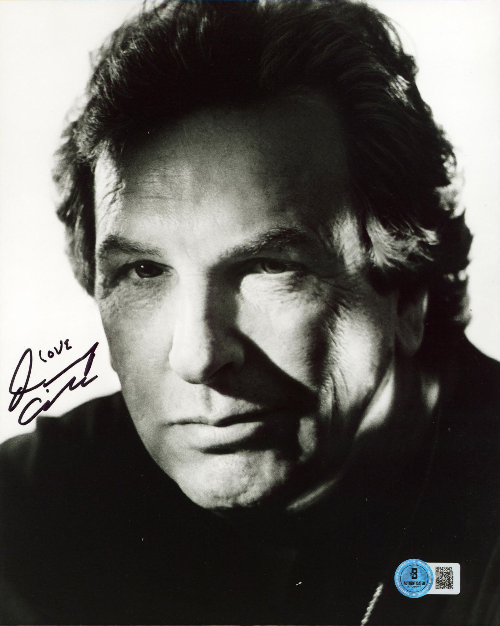 Danny Aiello The Godfather "Love" Authentic Signed 8x10 Photo BAS #BR43843