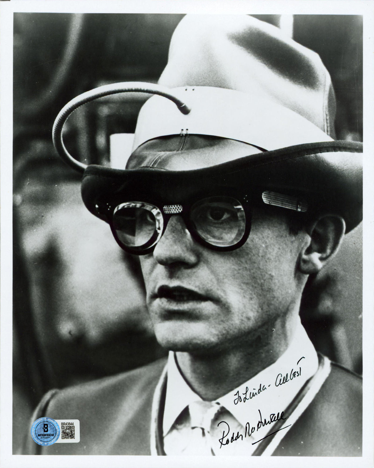 Roddy McDowall Planet Of The Apes "To LInda All Best" Signed 8x10 Photo BAS