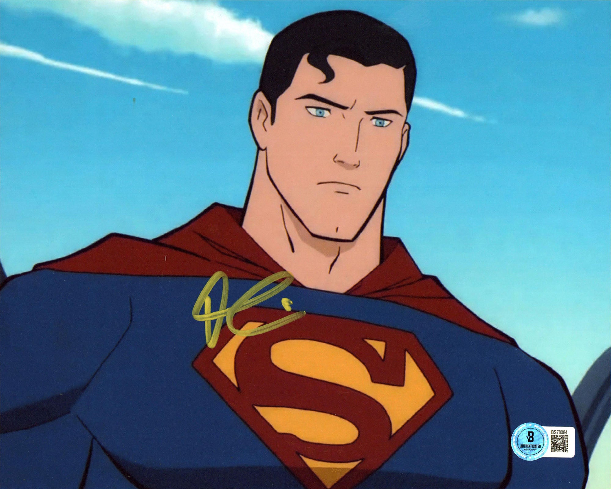 Darren Criss Superman: Man of Tomorrow Authentic Signed 8x10 Photo BAS #BS78084