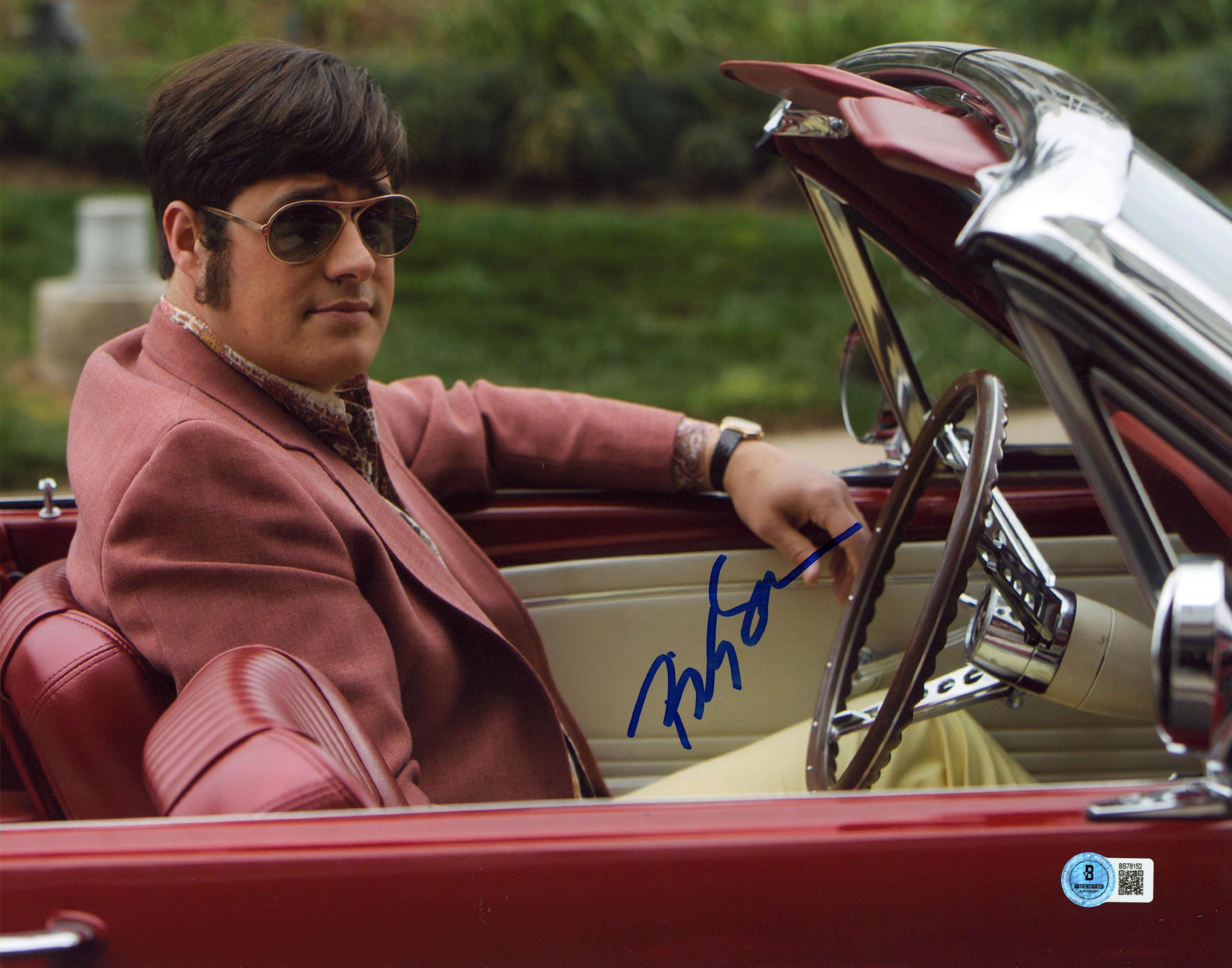 Rich Sommer Mad Men Authentic Signed 11x14 Horizontal Photo BAS #BS78152