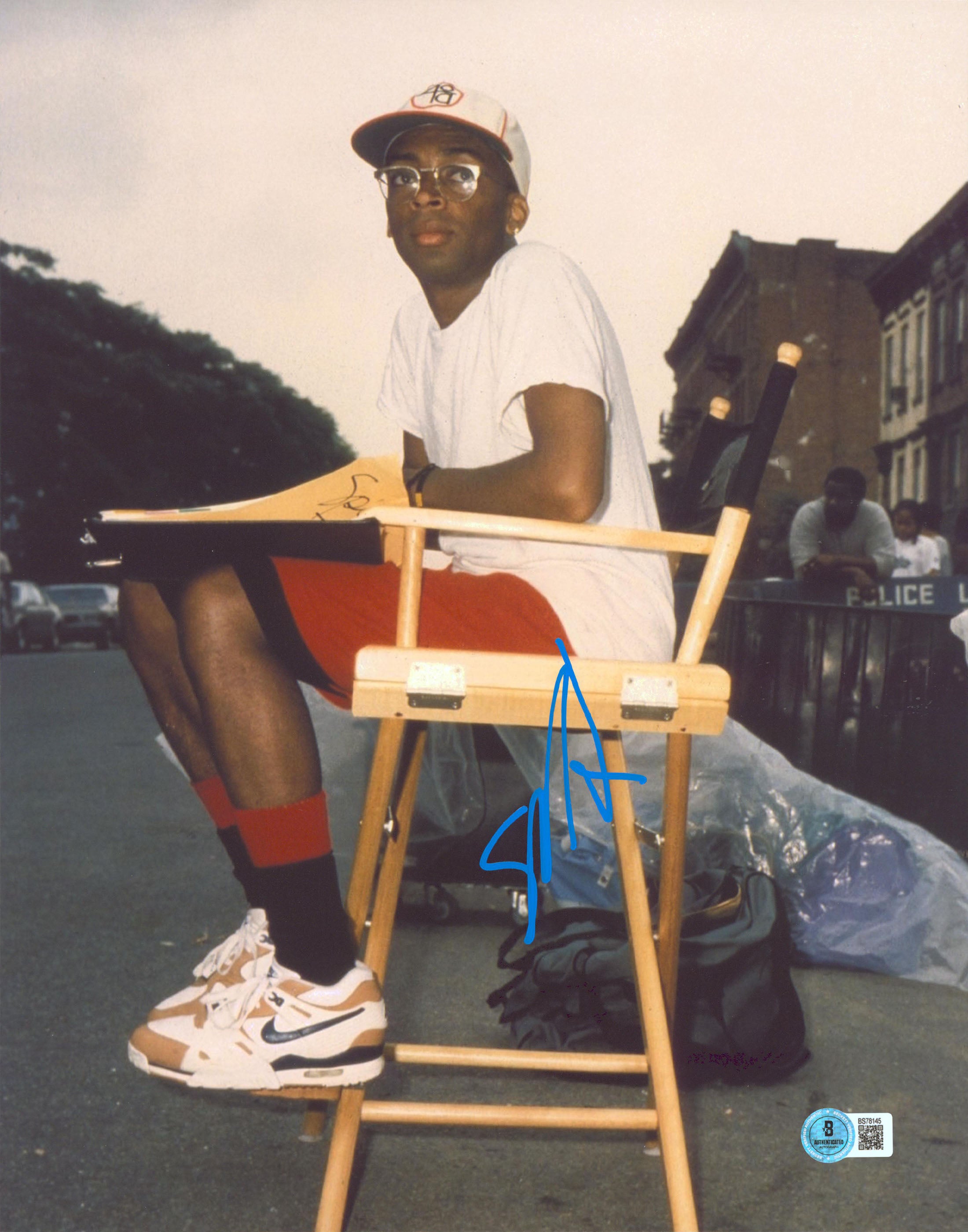 Spike Lee Do the Right Thing Authentic Signed 11x14 Vertical Photo BAS #BS78145