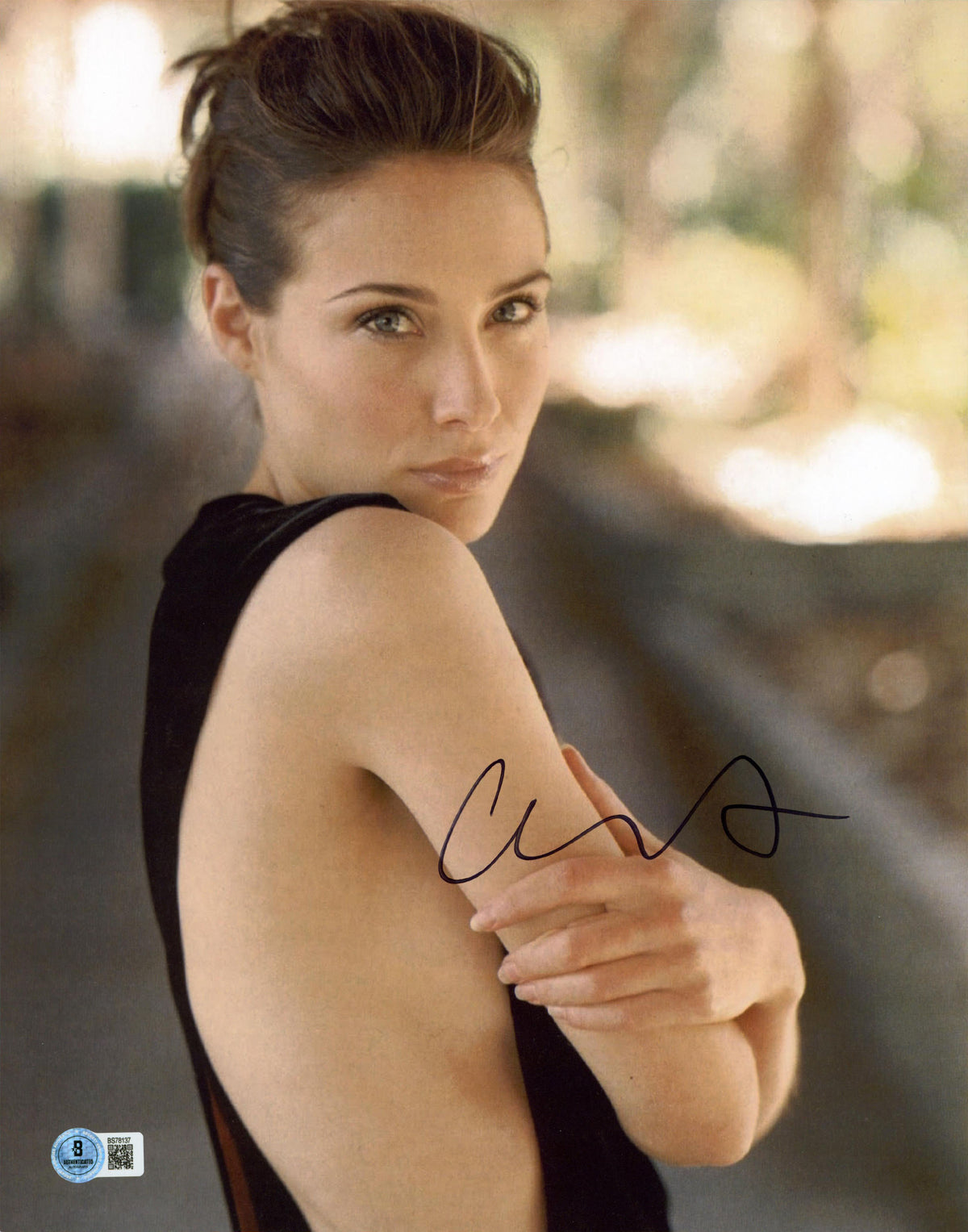 Claire Forlani Meet Joe Black Authentic Signed 11x14 Vertical Photo BAS #BS78137