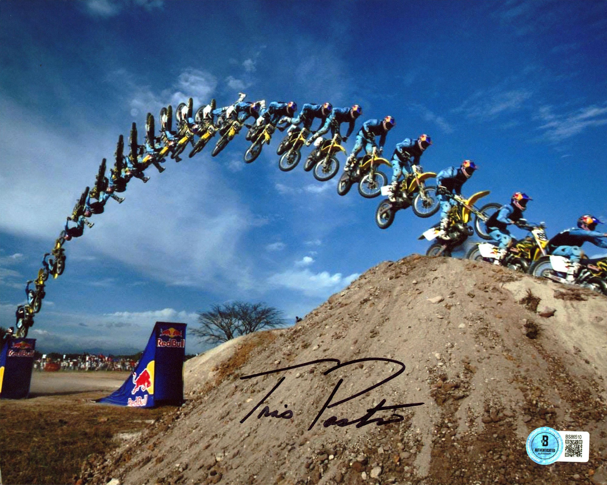 Travis Pastrana Authentic Signed 8x10 Horizontal Photo Autographed BAS #BS86510