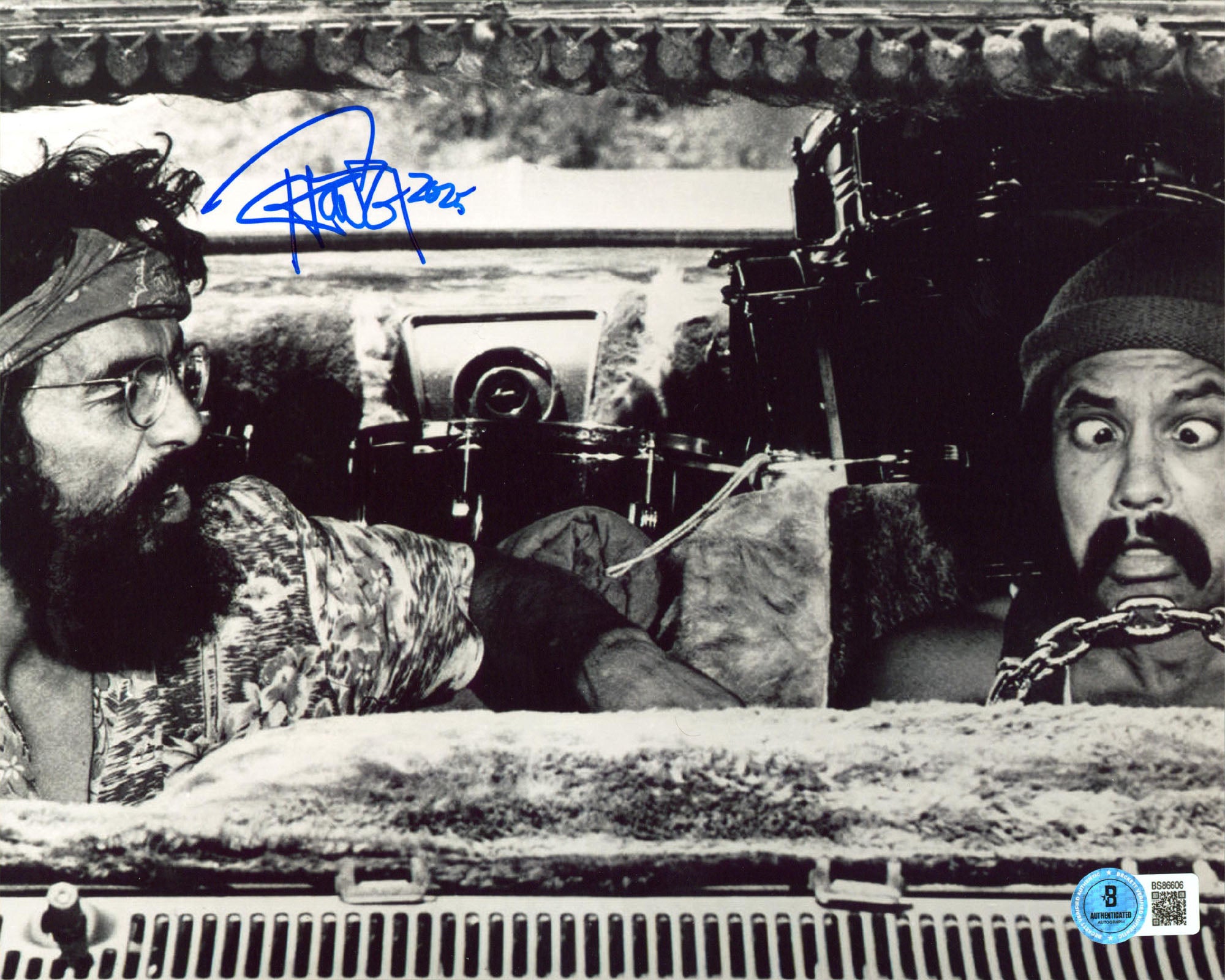 Tommy Chong Cheech & Chong Authentic Signed 8x10 Horizontal Photo BAS 15