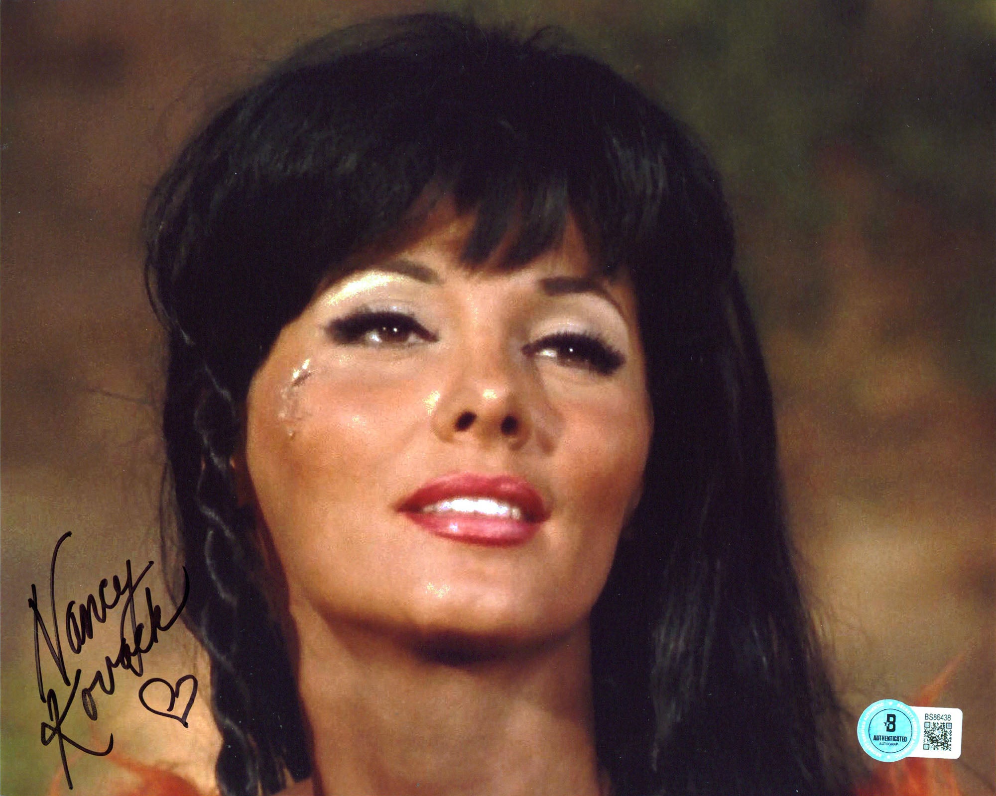 Nancy Kovack Star Trek: The Original Series Authentic Signed 8x10 Photo BAS 1