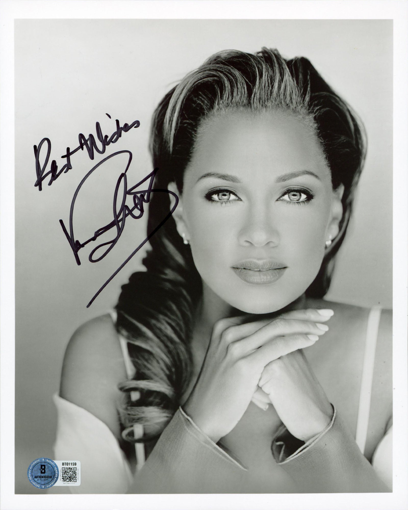 Vanessa Williams Desperate Housewives "Best Wishes" Signed 8x10 Photo BASBT01159