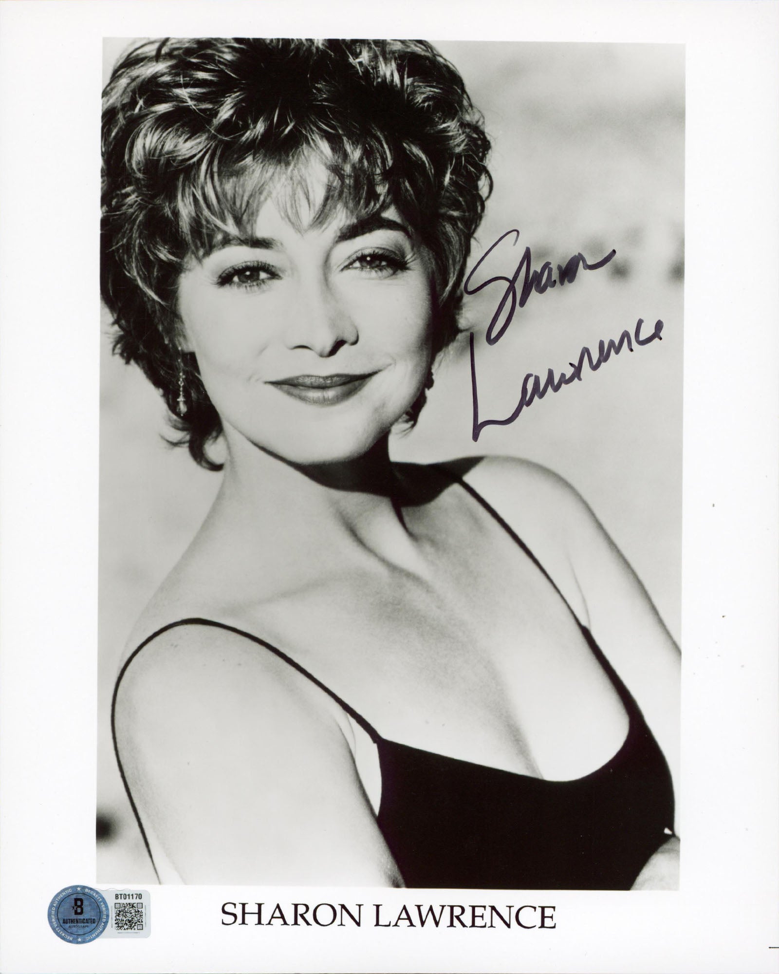 Sharon Lawrence NYPD Blue Authentic Signed 8x10 Vertical Photo BAS #BT01170
