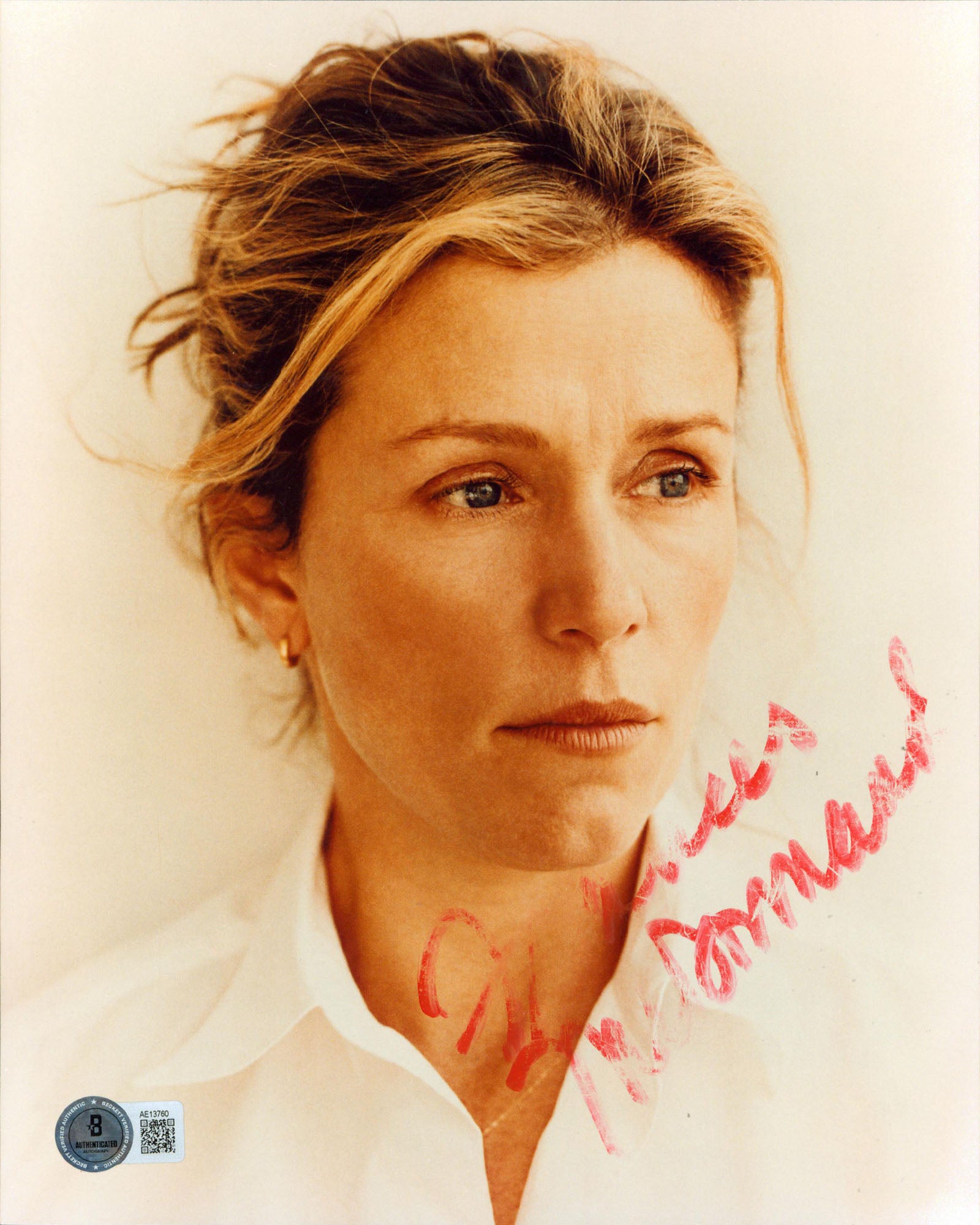 Frances McDormand Almost Famous Authentic Signed 8x10 Vertical Photo BAS AE13760