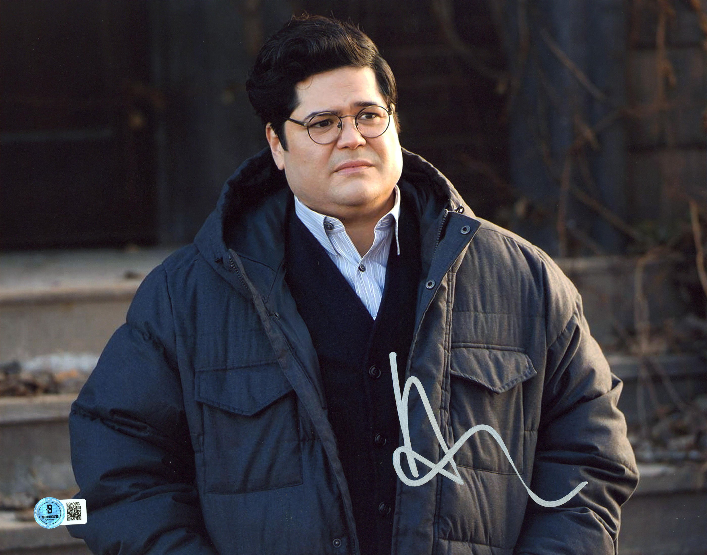 Harvey Guillen What We Do In The Shadows Signed 11x14 Photo BAS #BS40953