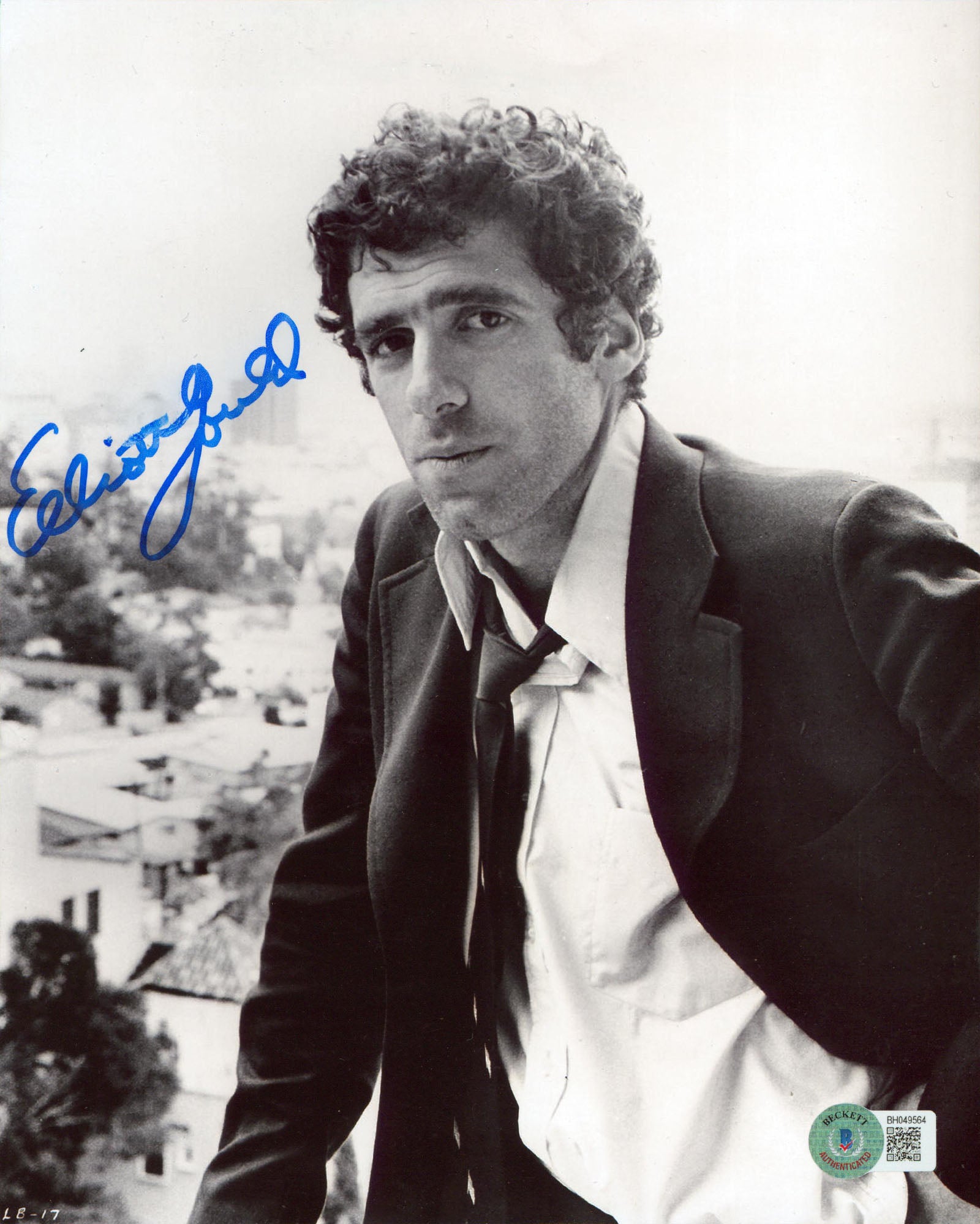 Elliott Gould The Long Goodbye Authentic Signed 8x10 Vertical Photo BAS BH049564