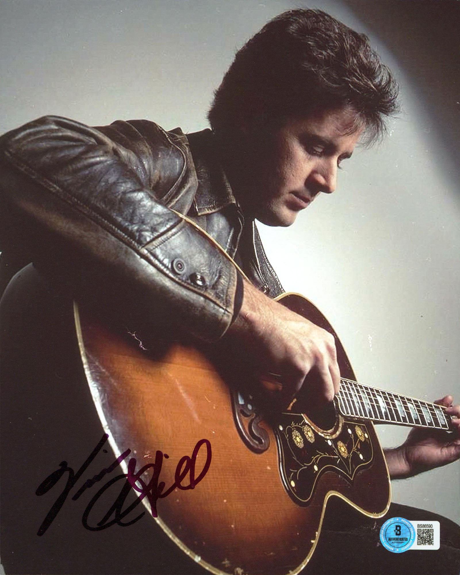 Vince Gill Country Musician Authentic Signed 8x10 Vertical Photo BAS 2