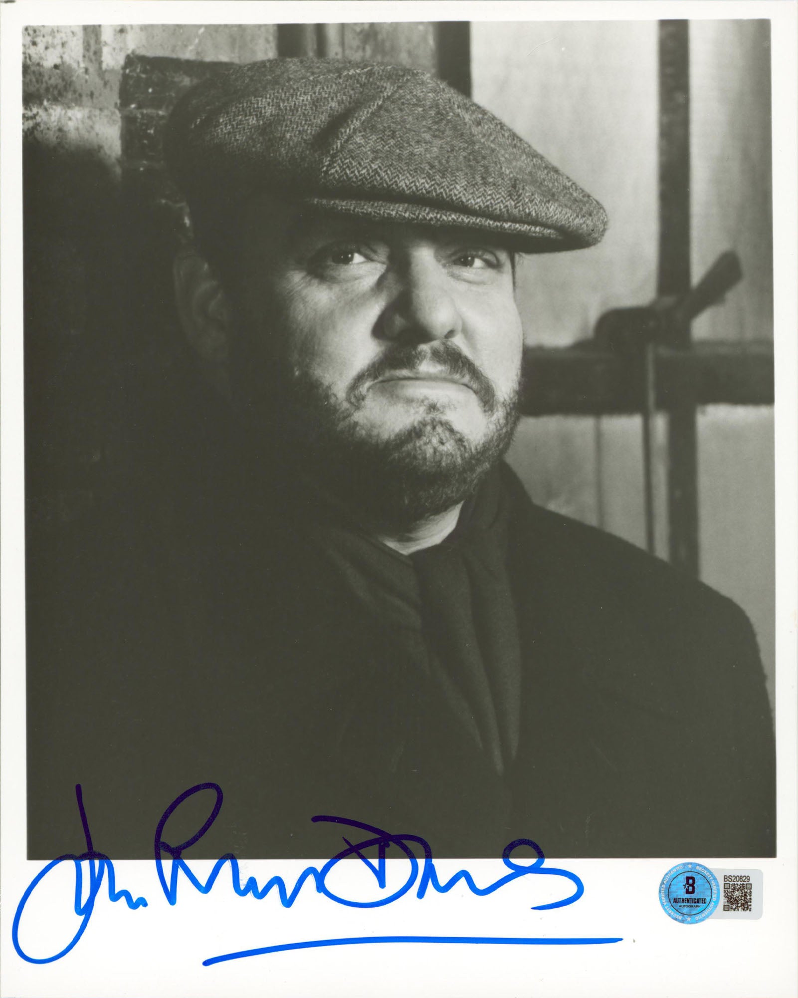 John Rhys-Davies Indiana Jones Authentic Signed 8x10 Vertical Photo BAS #BS20829