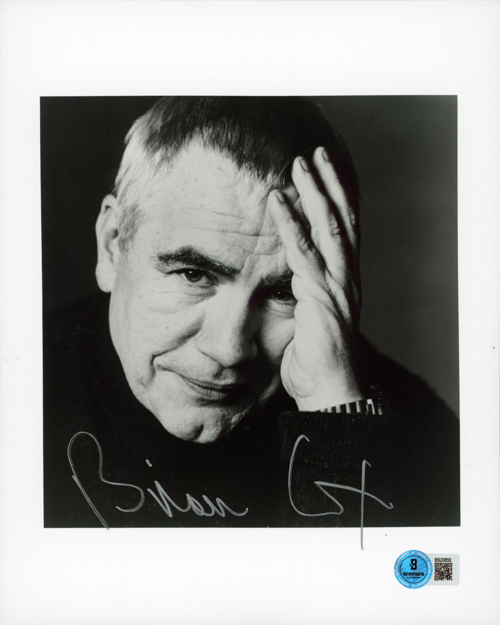 Brian Cox Succession Authentic Signed 8x10 Vertical Photo BAS #BS20850