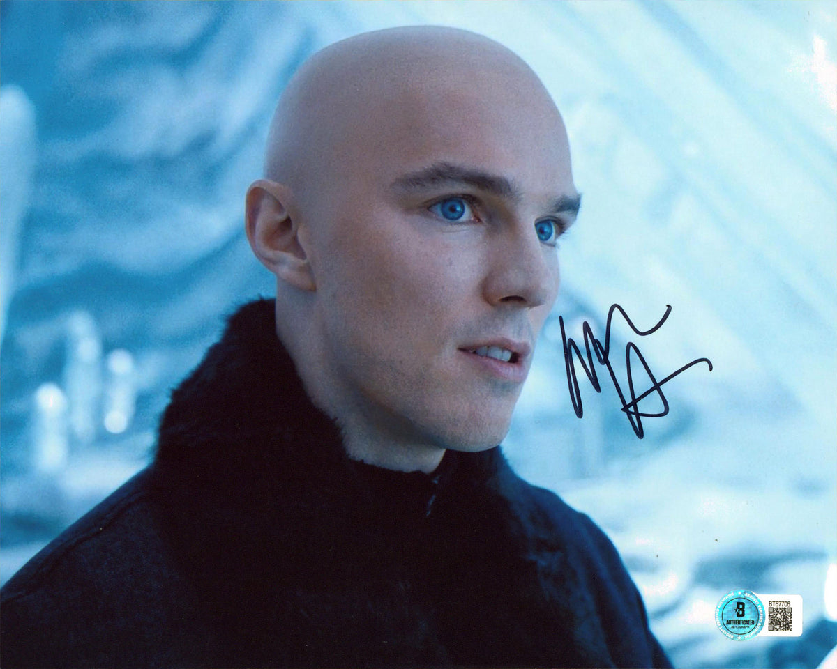 Nicholas Hoult Superman Authentic Signed 8x10 Horizontal Photo BAS #BT67706