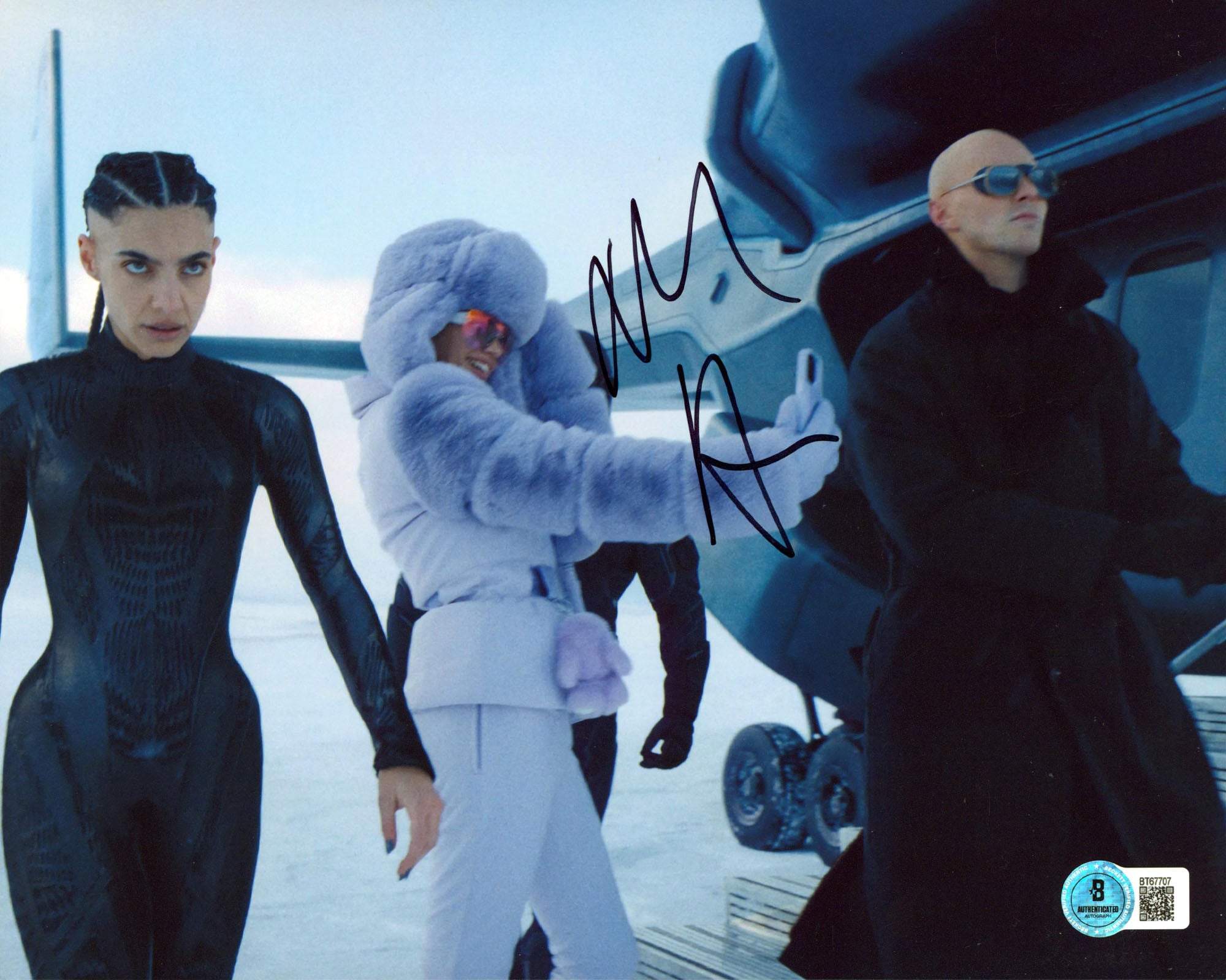 Nicholas Hoult Superman Authentic Signed 8x10 Horizontal Photo BAS #BT67707