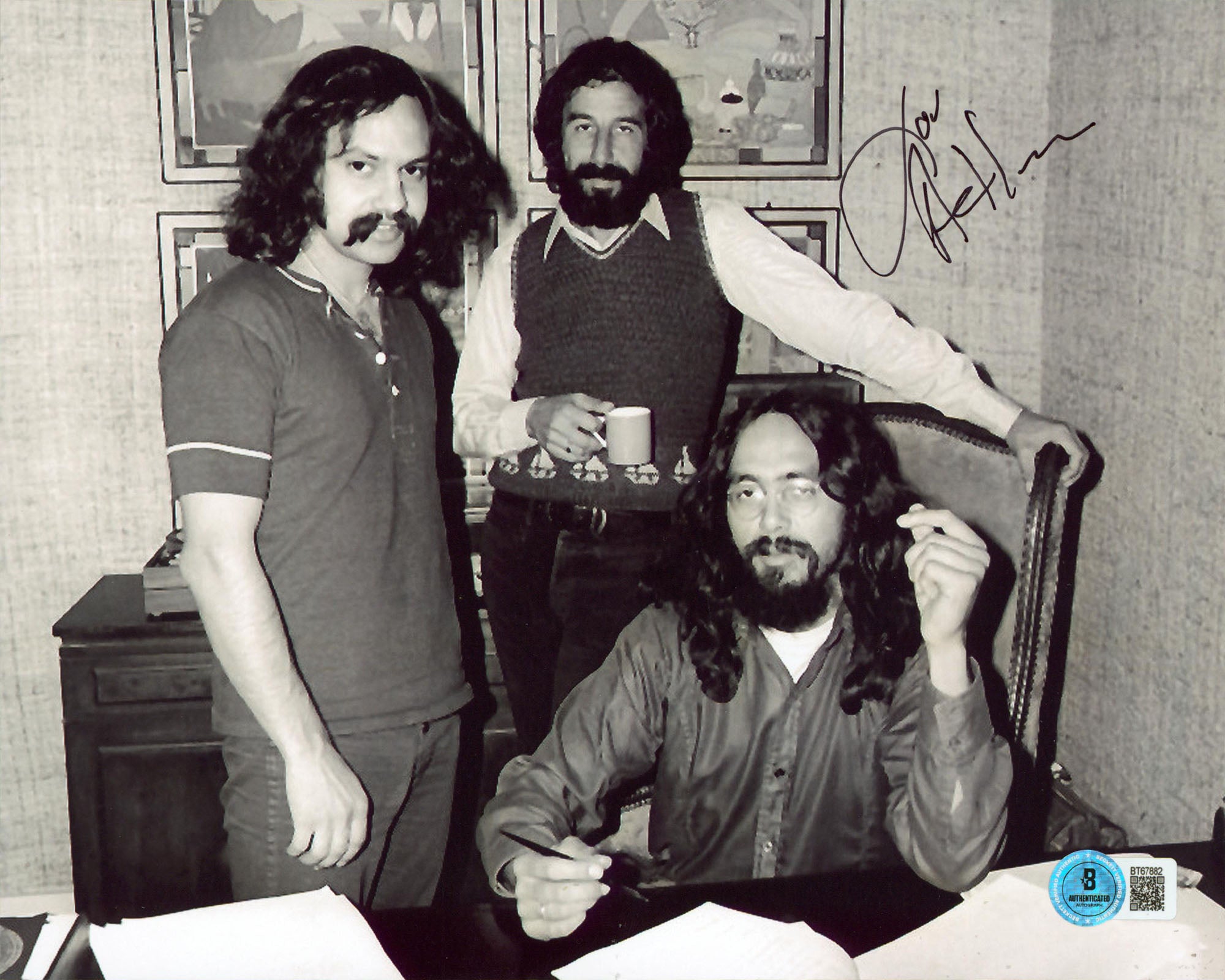 Lou Adler Cheech & Chong's Up In Smoke Authentic Signed 8x10 Photo BAS 2