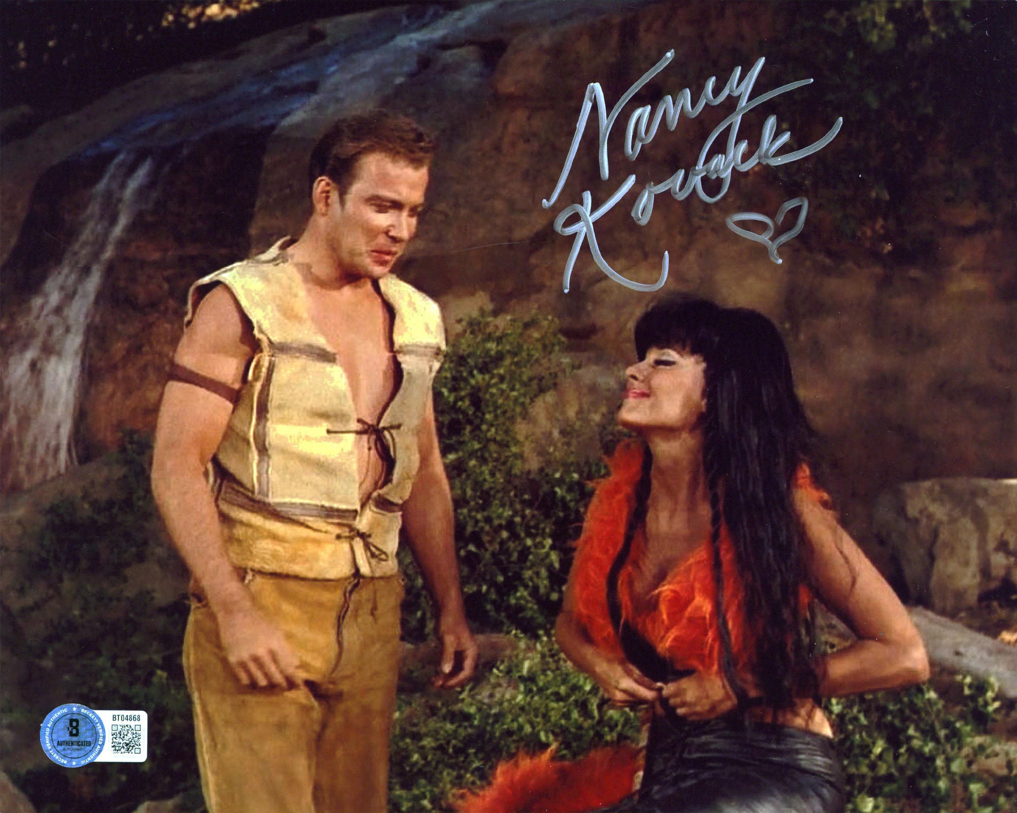 Nancy Kovack Star Trek: The Original Series Authentic Signed 8x10 Photo BAS 4