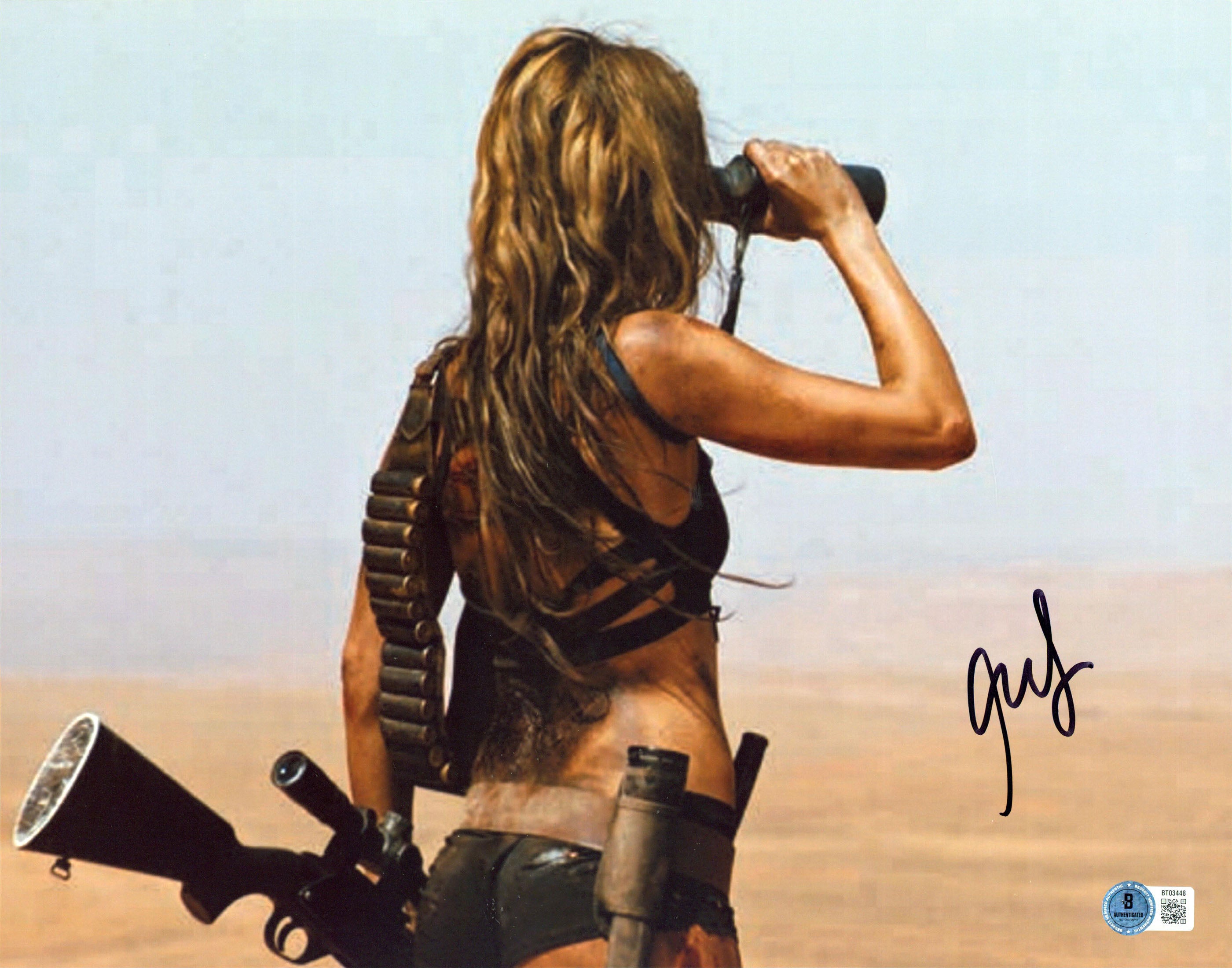 Matilda Lutz Revenge Authentic Signed 11x14 Horizontal Photo BAS #BT03448