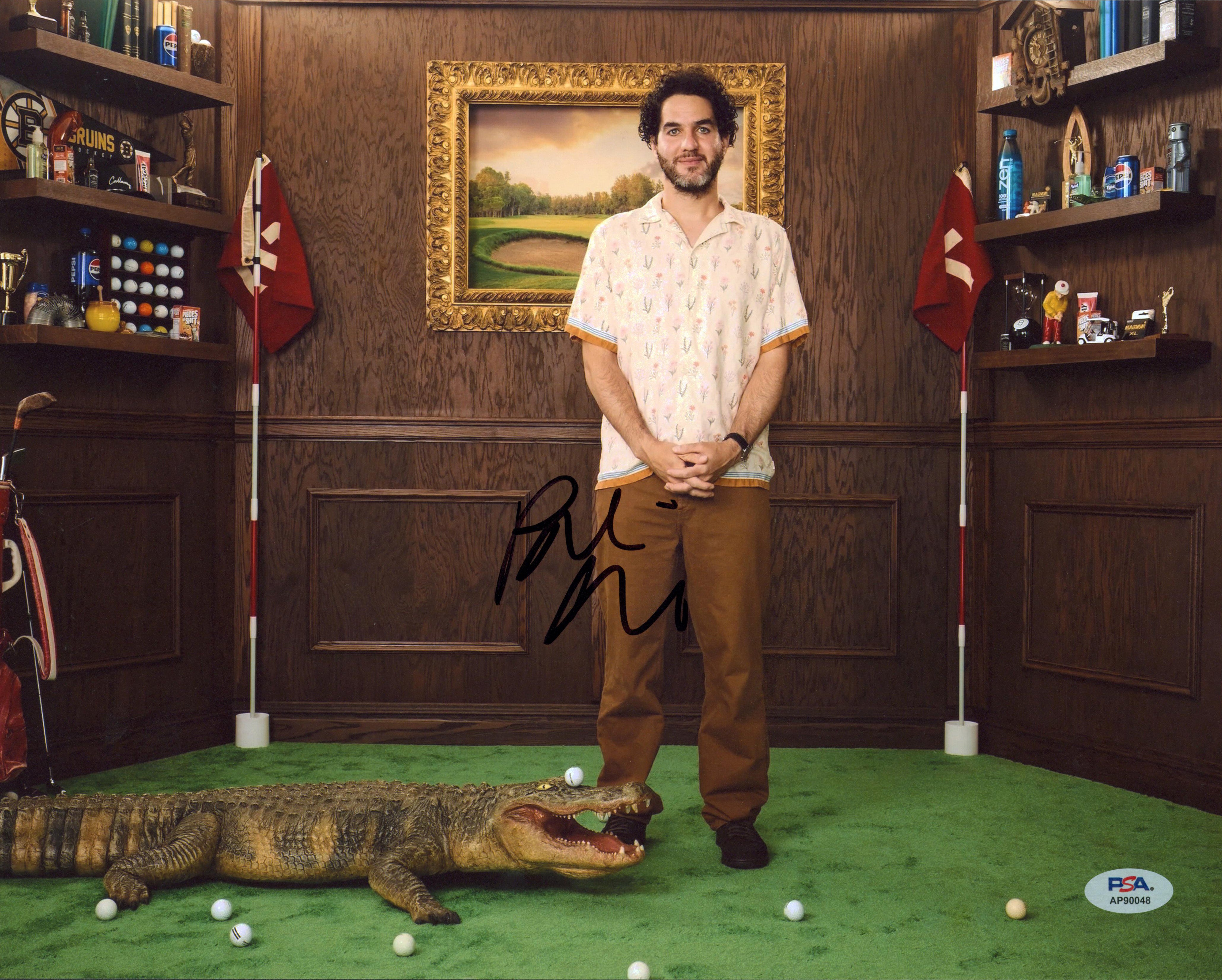 Benny Safdie Happy Gilmore 2 Authentic Signed 11x14 Photo PSA/DNA #AP90048