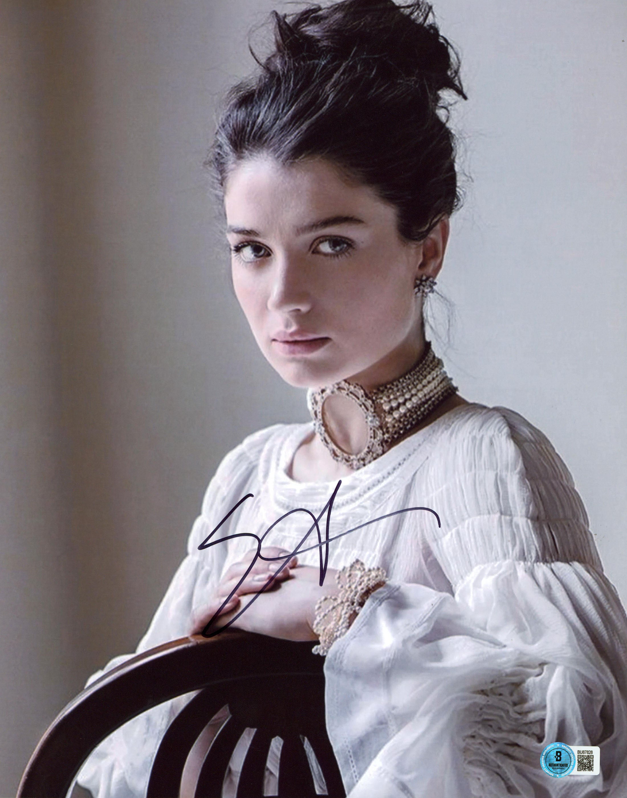 Eve Hewson The Luminaries Authentic Signed 11x14 Vertical Photo BAS #BU87828
