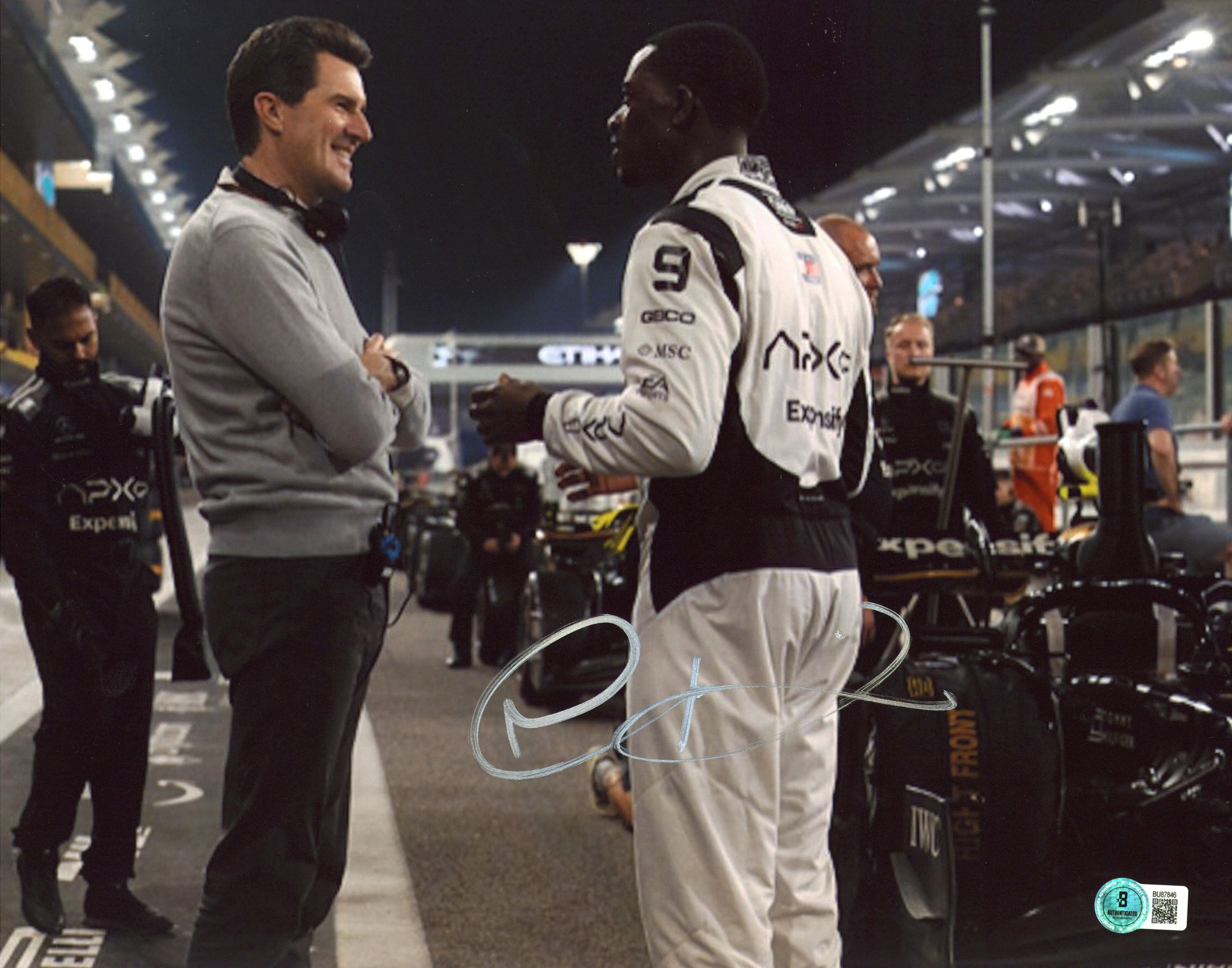 Joseph Kosinski F1 Authentic Signed 11x14 Horizontal Photo BAS #BU87846
