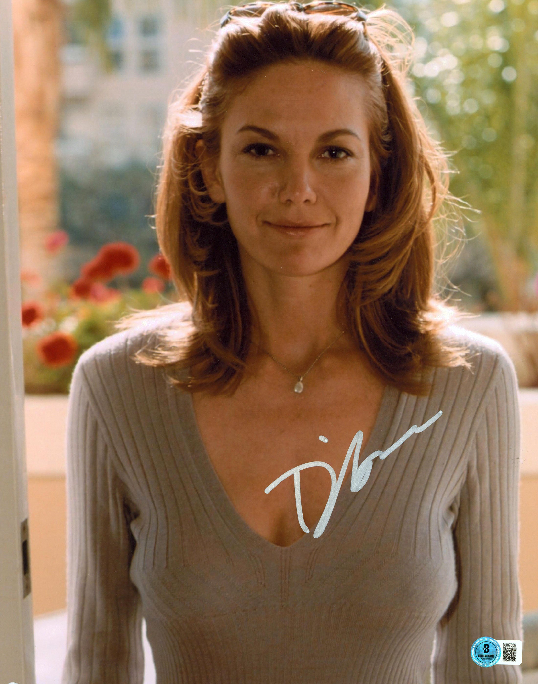 Diane Lane Inside Out Authentic Signed 11x14 Vertical Photo BAS #BU87856
