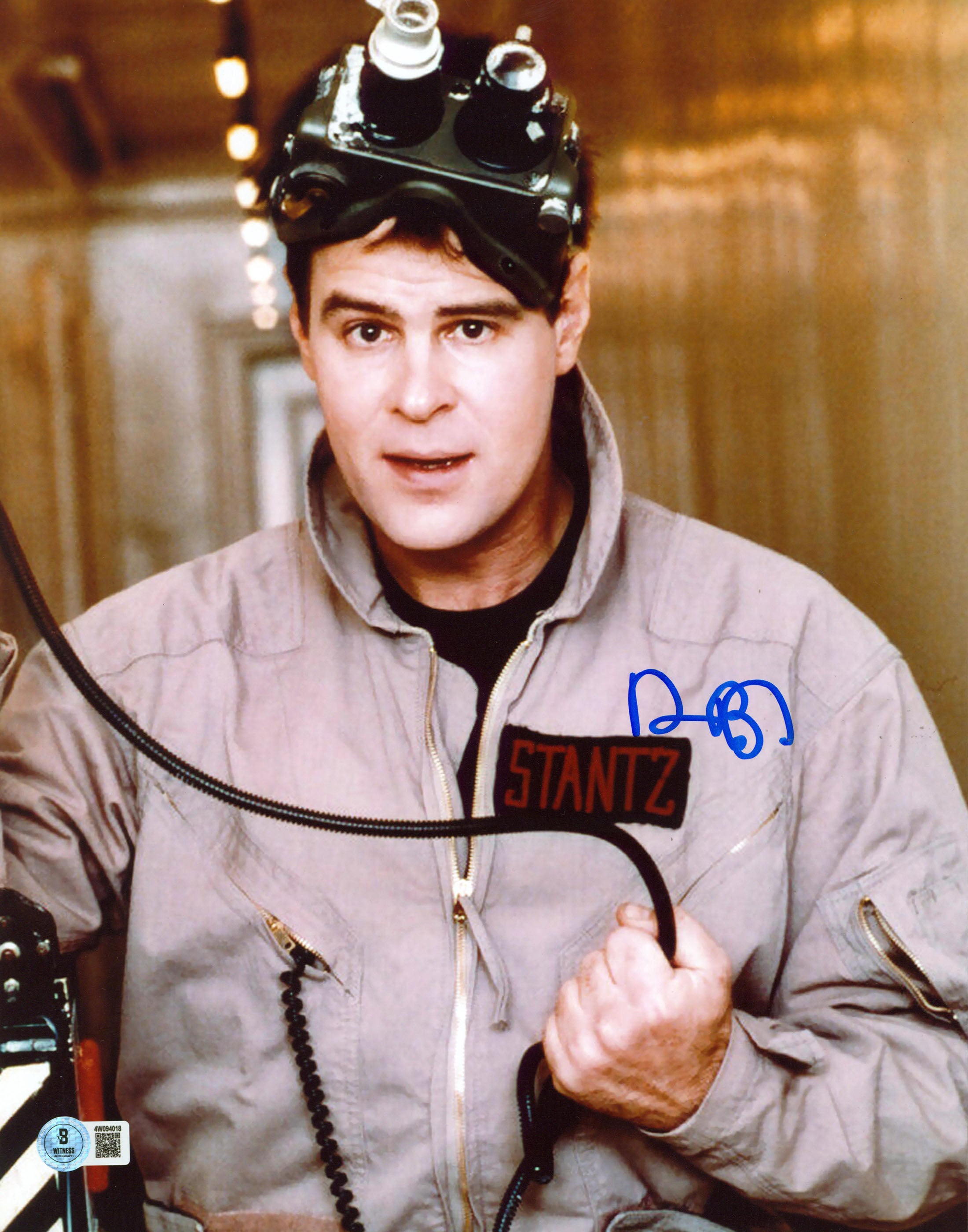 Dan Aykroyd Ghostbusters Authentic Signed 11x14 Vertical Photo BAS Witnessed