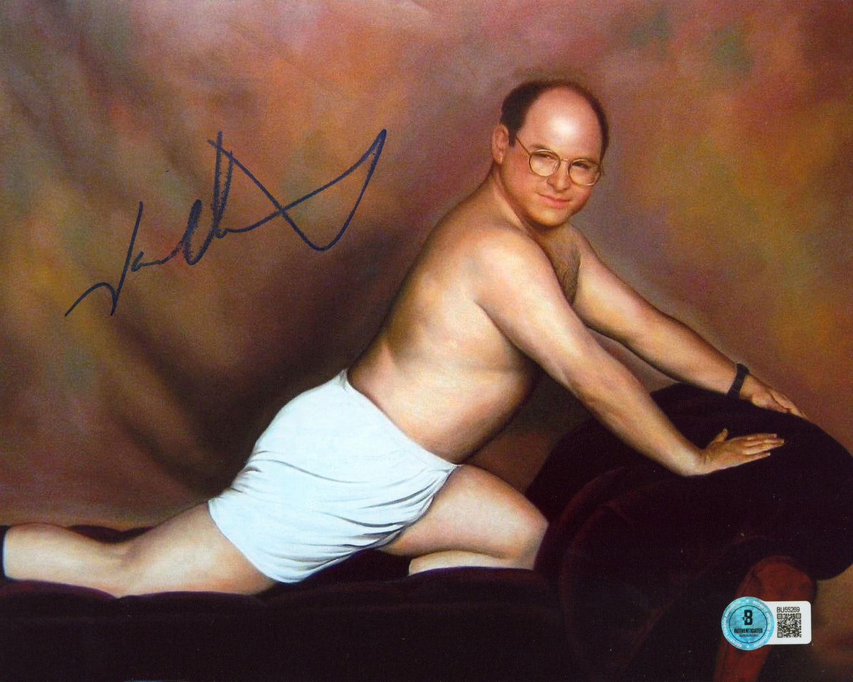 Jason Alexander Seinfeld Authentic Signed 8x10 Horizontal Photo BAS #BU55269