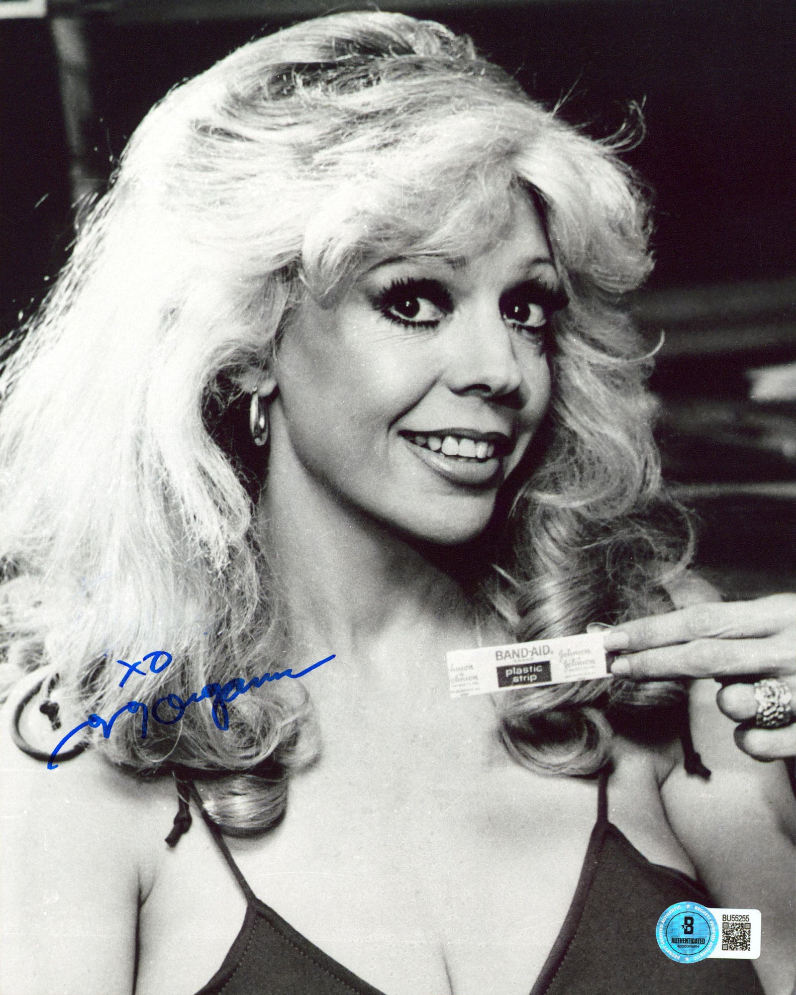 Morganna Roberts "XO" Authentic Signed 8x10 Vertical Photo BAS #BU55255