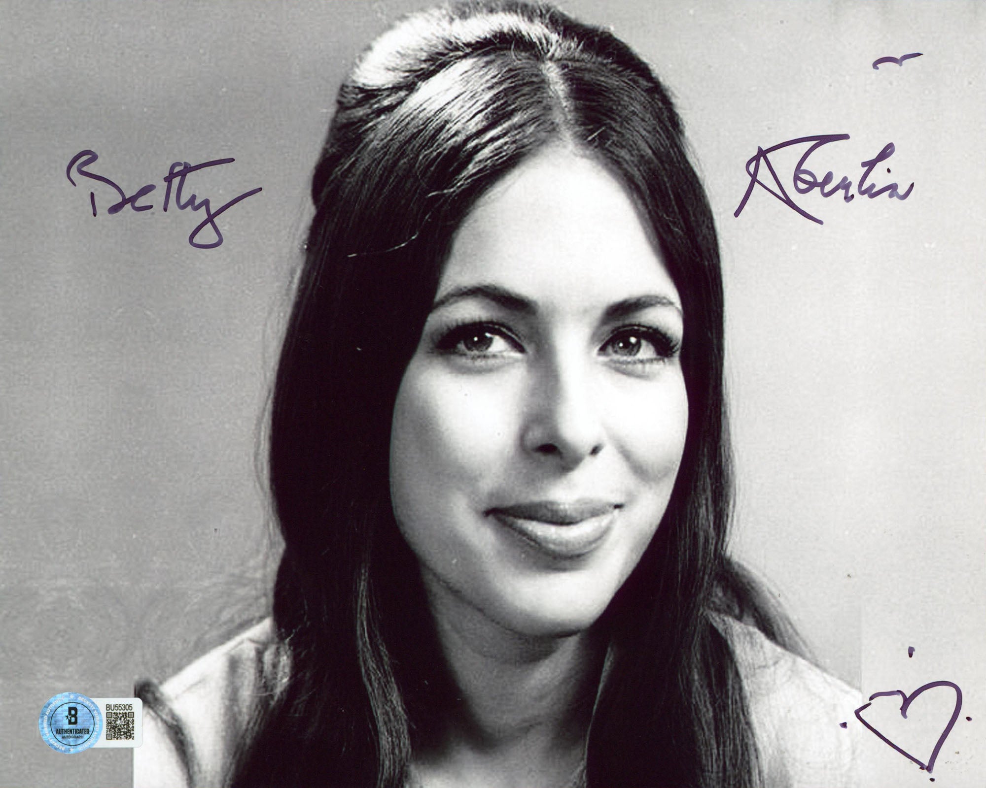 Betty Aberlin Mister Rogers' Authentic Signed 8x10 Horizontal Photo BAS #BU55305