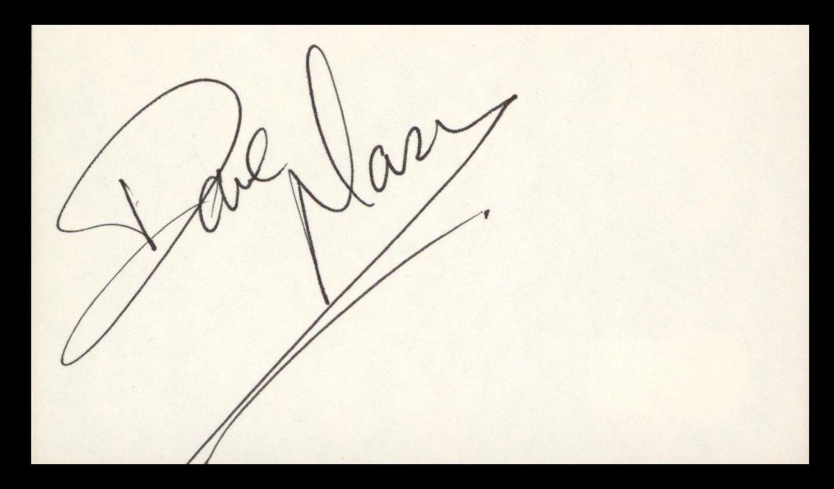 Dave Mason Singer Authentic Signed 3x5 Index Card Autographed BAS