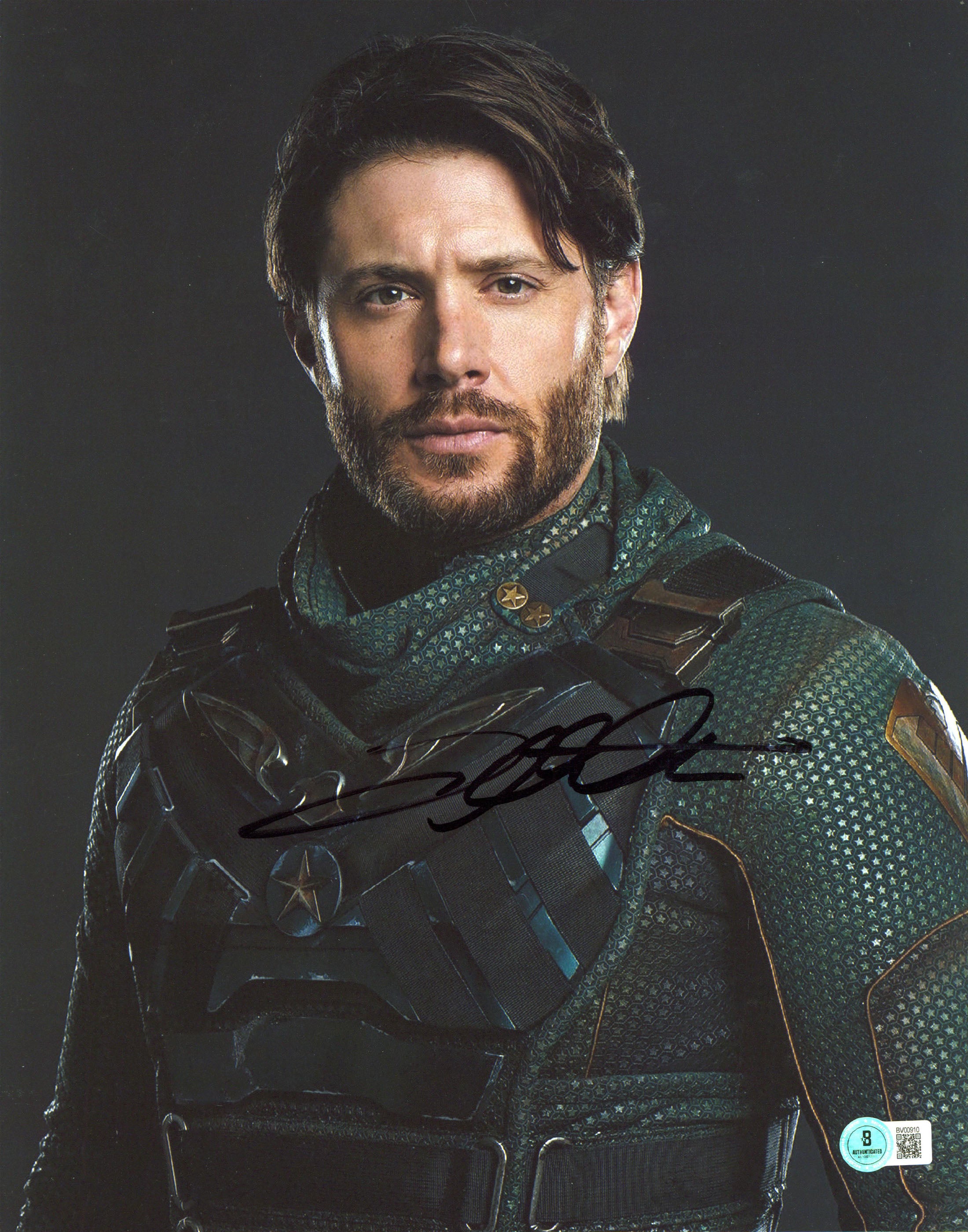 Jensen Ackles The Boys Authentic Signed 11x14 Vertical Photo BAS #BV00910
