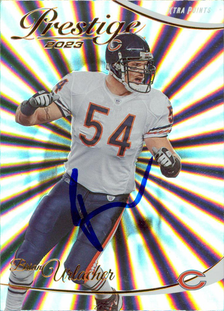 Bears Brian Urlacher Signed 2023 Panini Prestige XP #48 Card PSA/DNA #AP90741