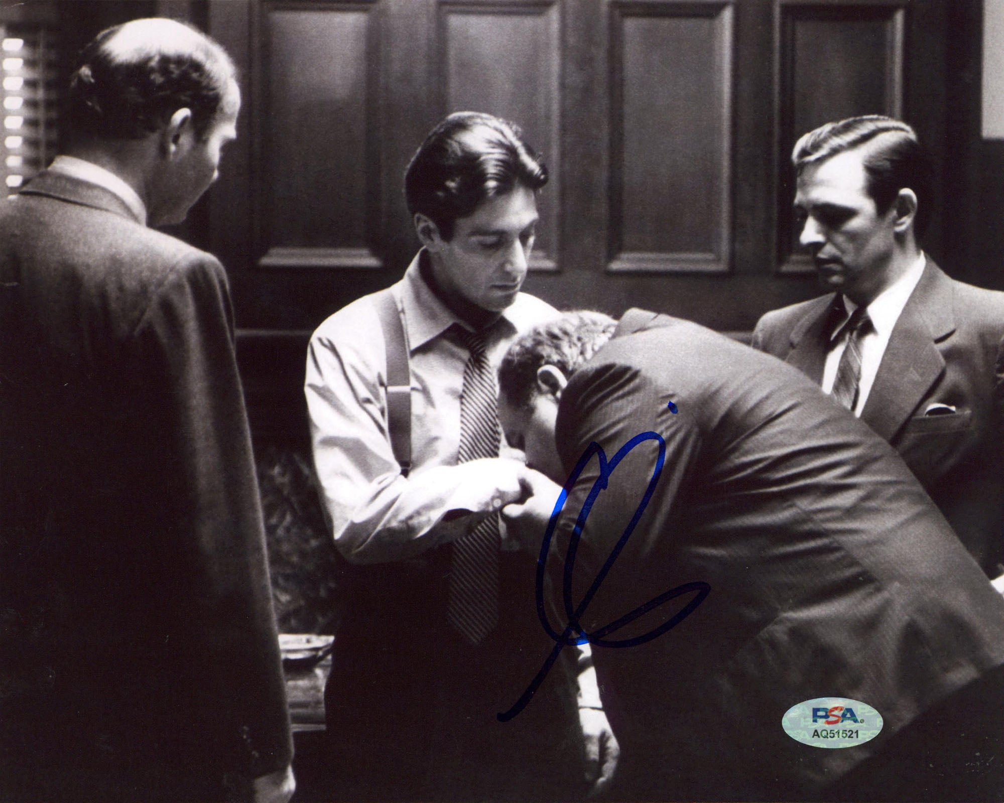 Al Pacino The Godfather Authentic Signed 8x10 Horizontal Photo PSA/DNA #AQ51521