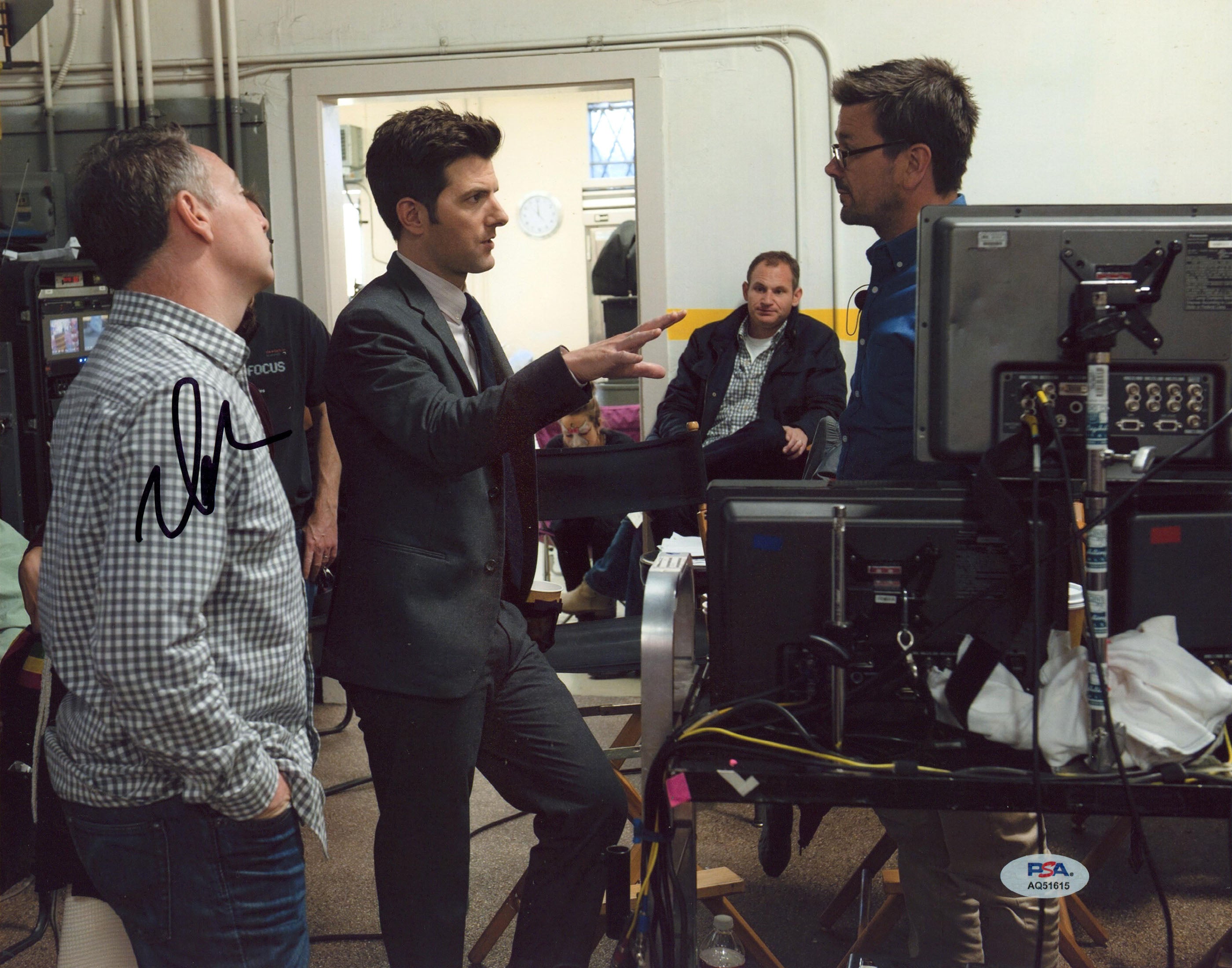 Adam Scott Parks & Recreation Authentic Signed 11x14 Photo PSA/DNA #AQ51615