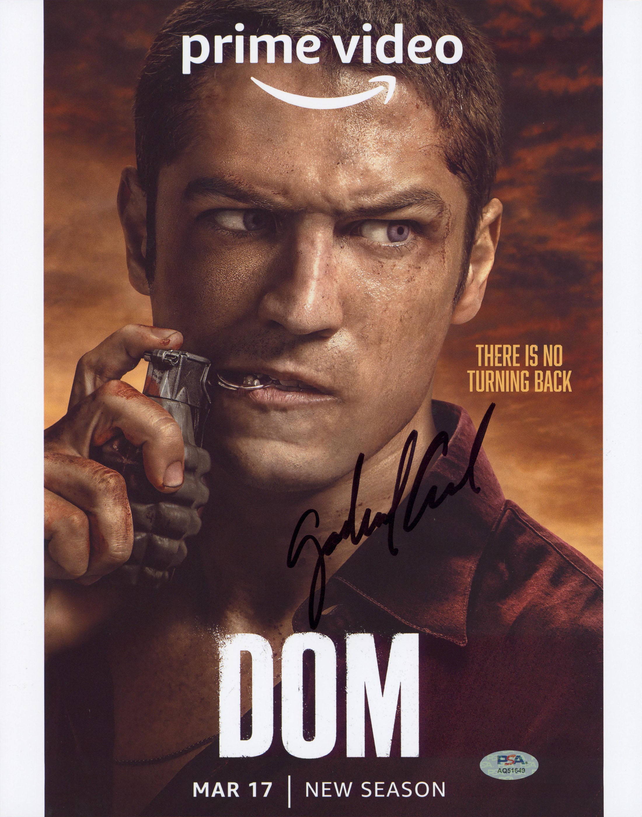 Gabriel Leone Dom Authentic Signed 11x14 Vertical Photo PSA/DNA #AQ51649