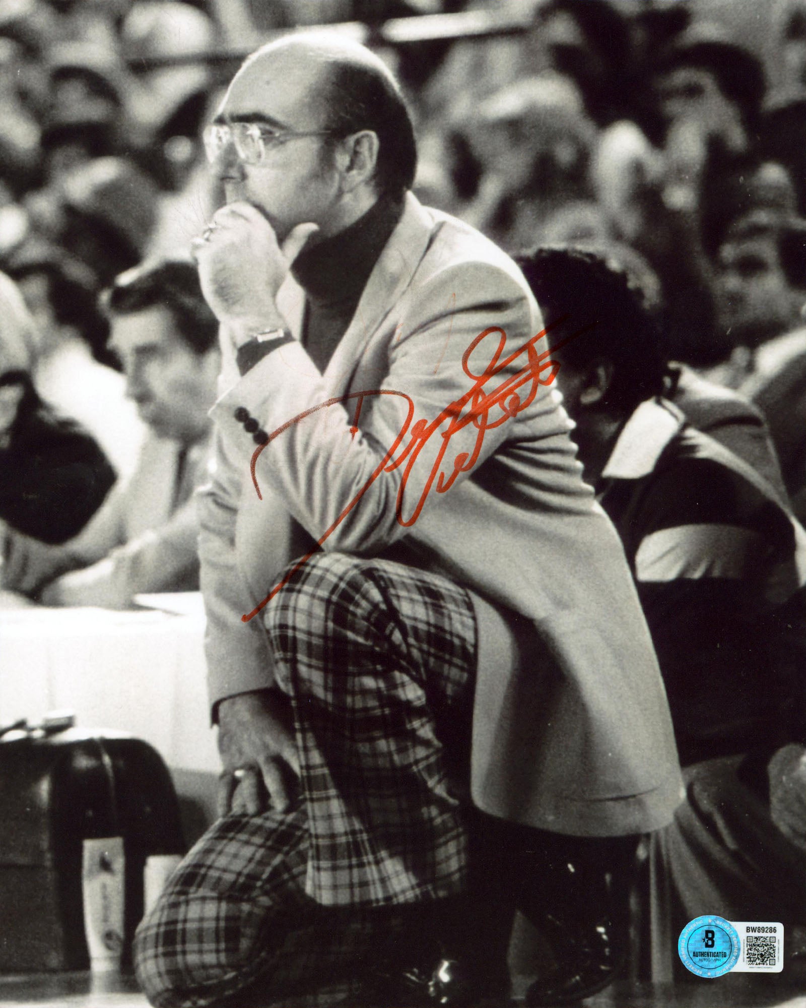Dick Vitale Sportscaster Authentic Signed 8x10 Horizontal Photo BAS #BW89286