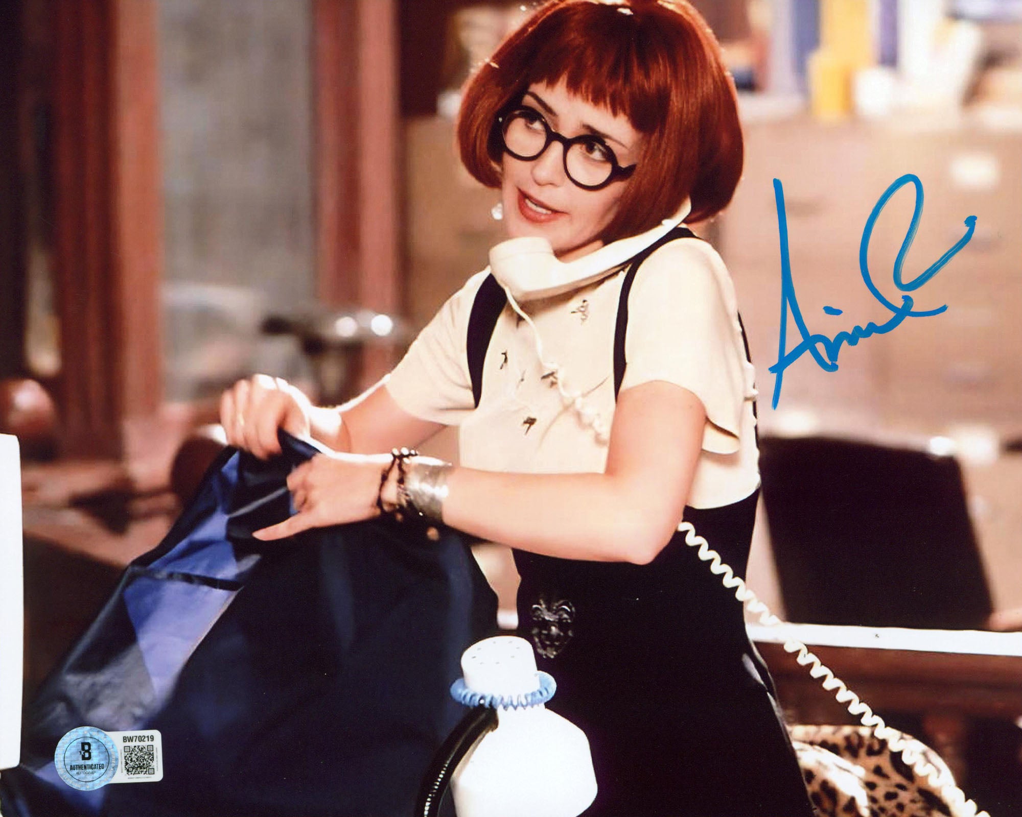 Annie Potts Ghostbusters Authentic Signed 8x10 Horizontal Photo BAS 14