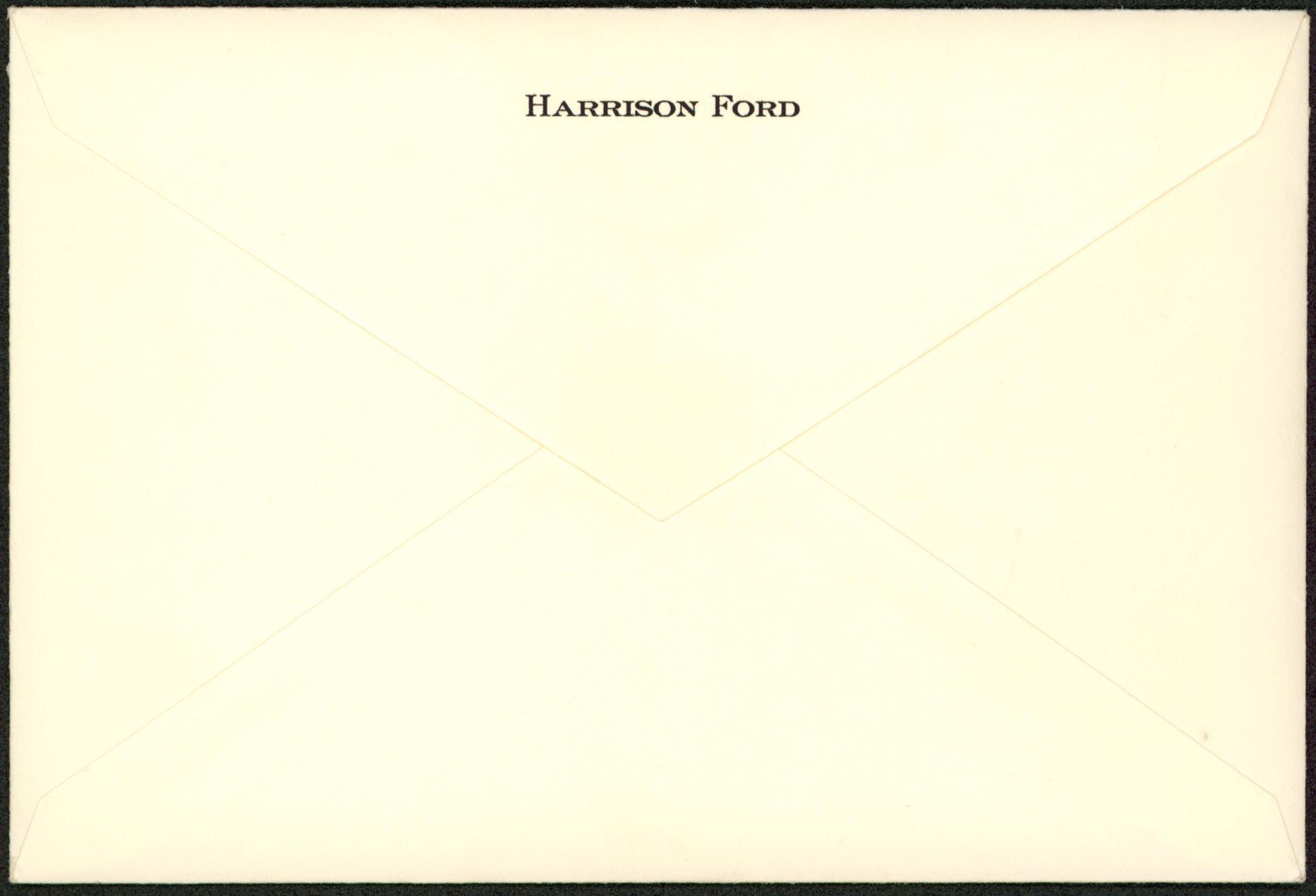 Harrison Ford Star Wars Signed 4.25x6.25 Handwritten Letter PSA/DNA Slabbed