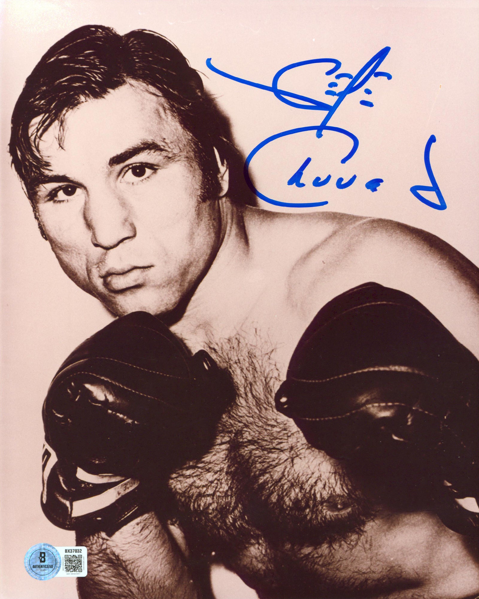 George Chuvalo Authentic Signed 8x10 Vertical Photo Autographed BAS #BX37032