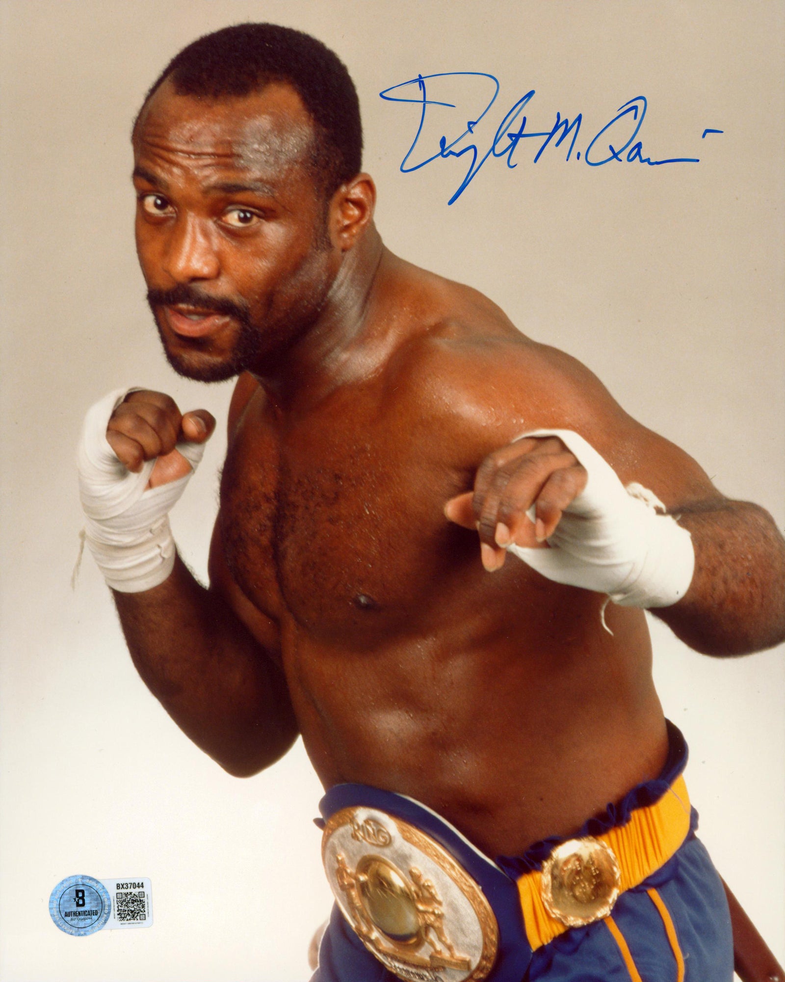 Dwight Muhhamad Qawi Authentic Signed 8x10 Photo Autographed BAS #BX37044