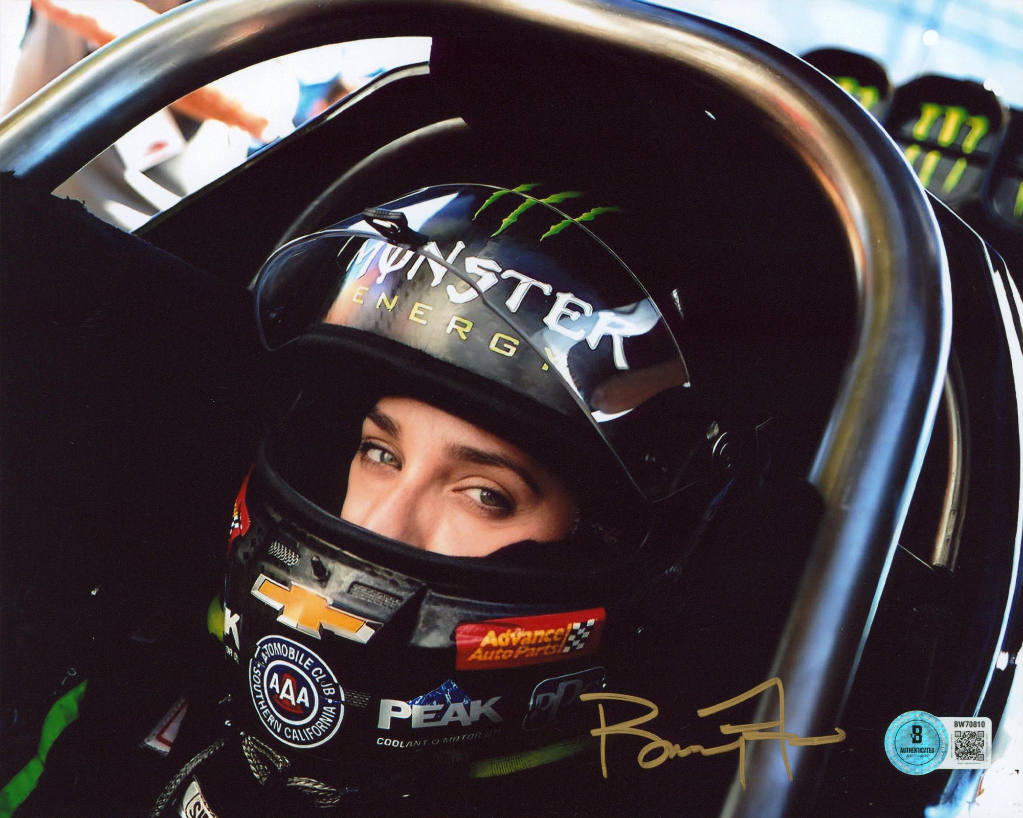 Brittany Force NHRA Authentic Signed 8x10 Horizontal Photo Autographed BAS 2
