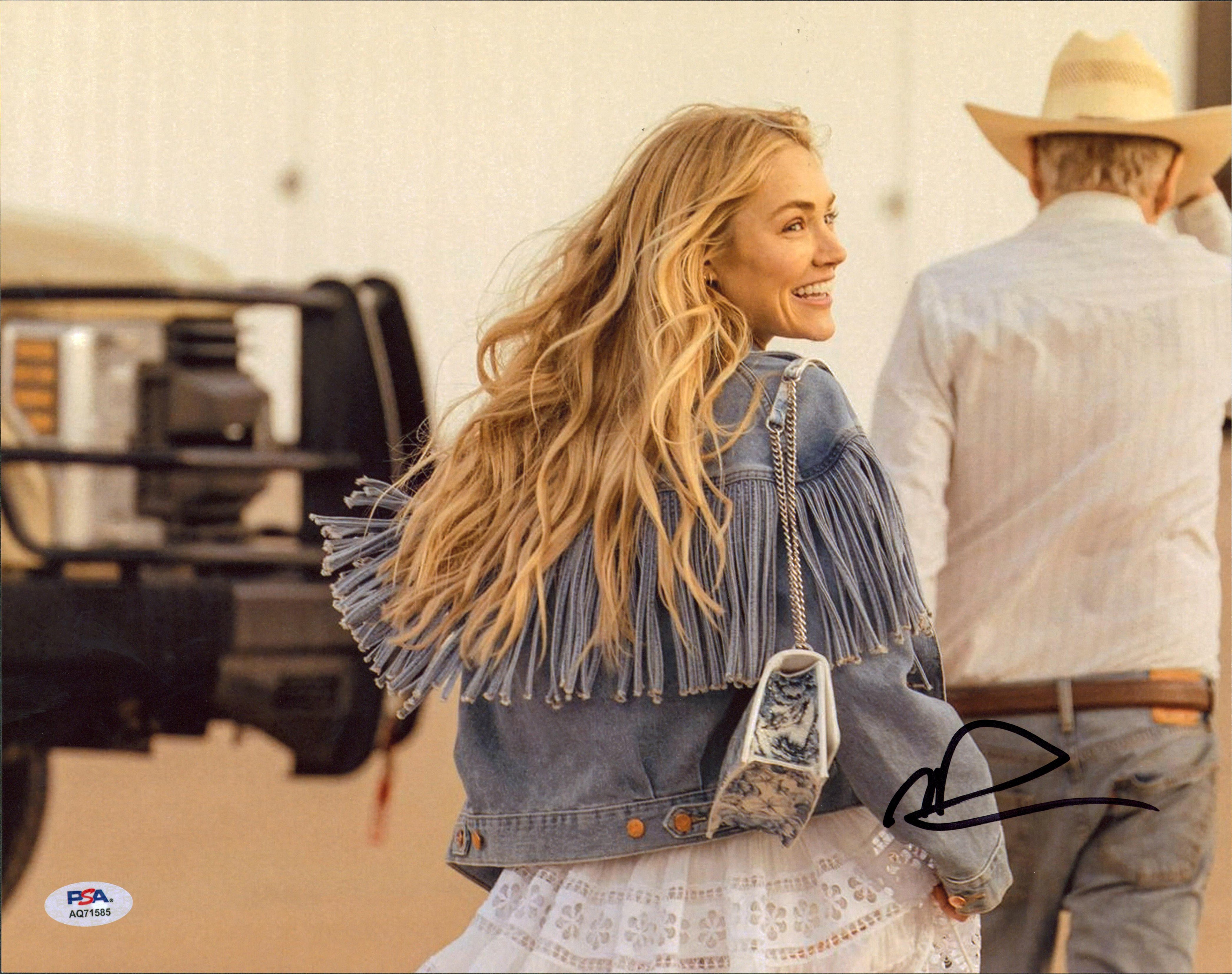 Michelle Randolph Landman Signed 11x14 Horizontal Photo PSA/DNA #AQ71585