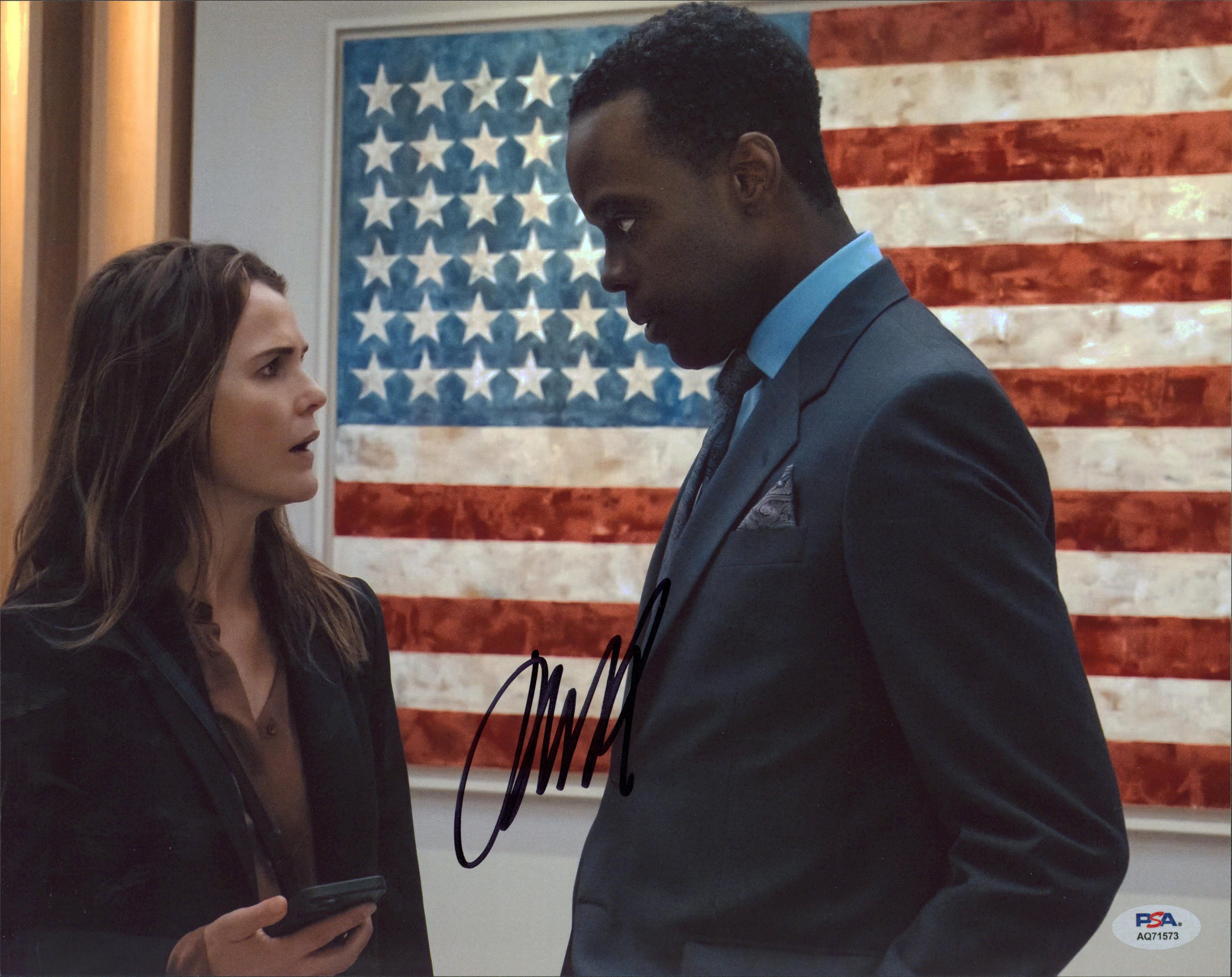 Ato Essandoh The Diplomat Authentic Signed 11x14 Photo PSA/DNA #AQ71573