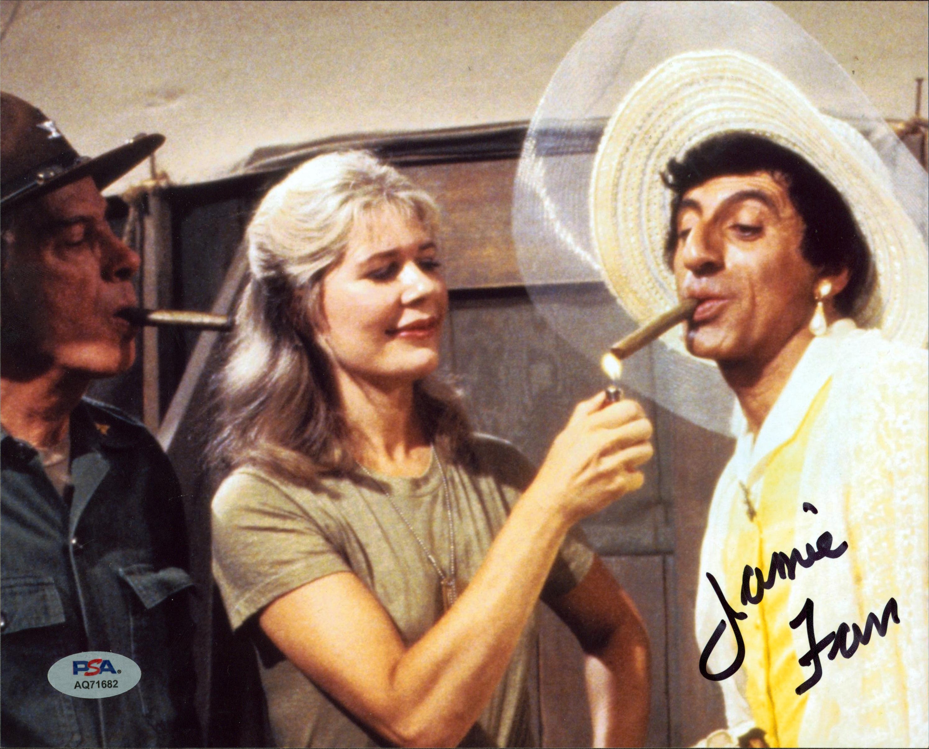 Jamie Farr M*A*S*H Signed 8x10 Horizontal Photo Autographed PSA/DNA #AQ71682