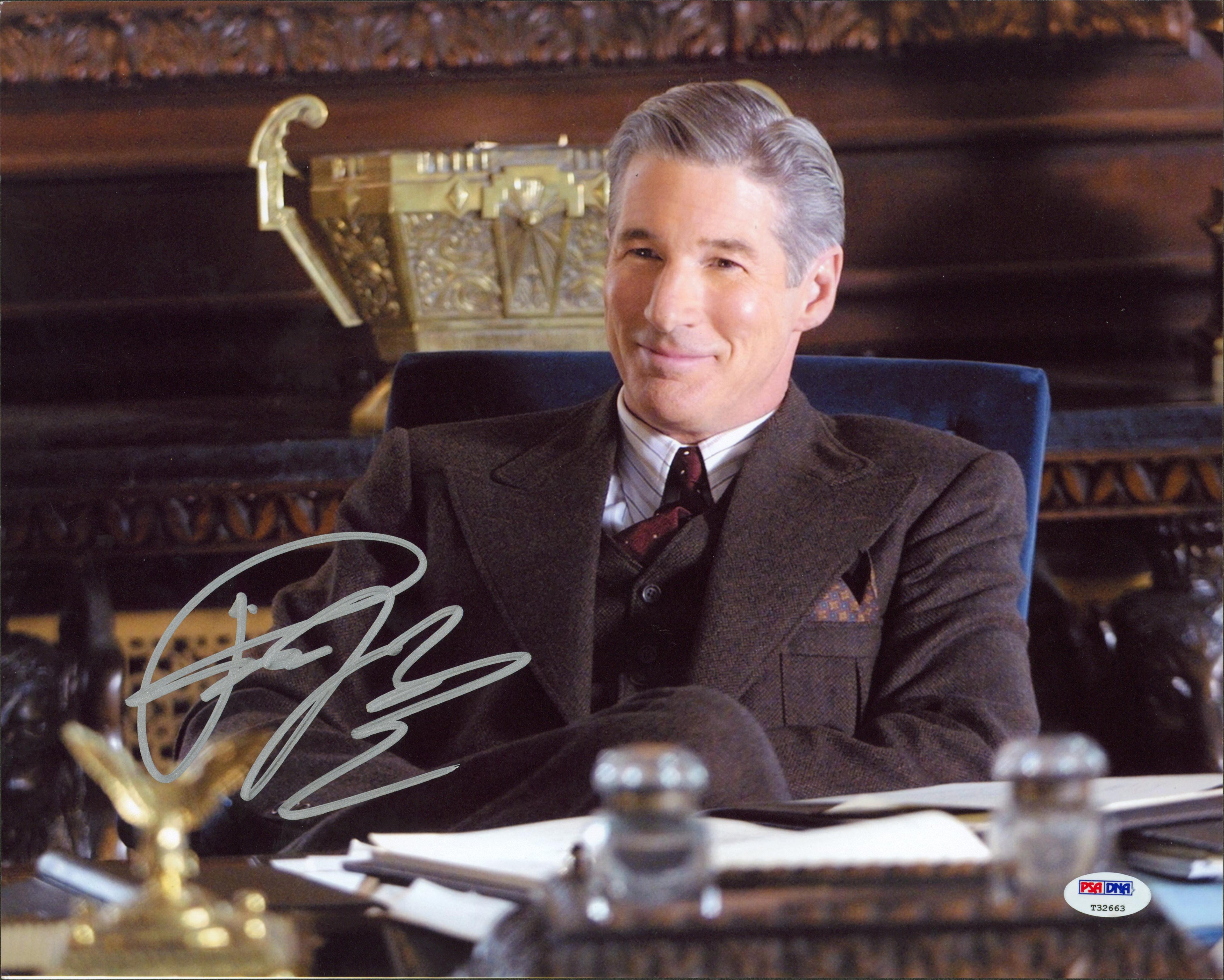 Richard Gere Chicago Authentic Signed 11x14 Horizontal Photo PSA/DNA #T32663