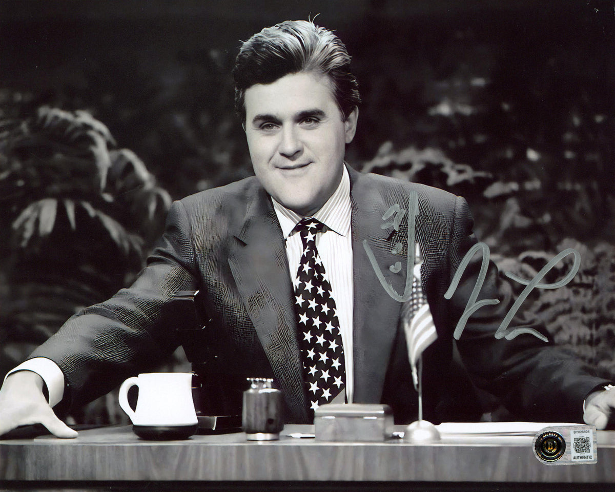 Jay Leno The Tonight Show Authentic Signed 8x10 Horizontal Photo BAS 6