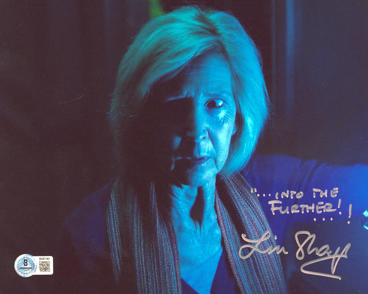 Lin Shaye Insidious "Into The Further!" Authentic Signed 8x10 Photo BAS 3