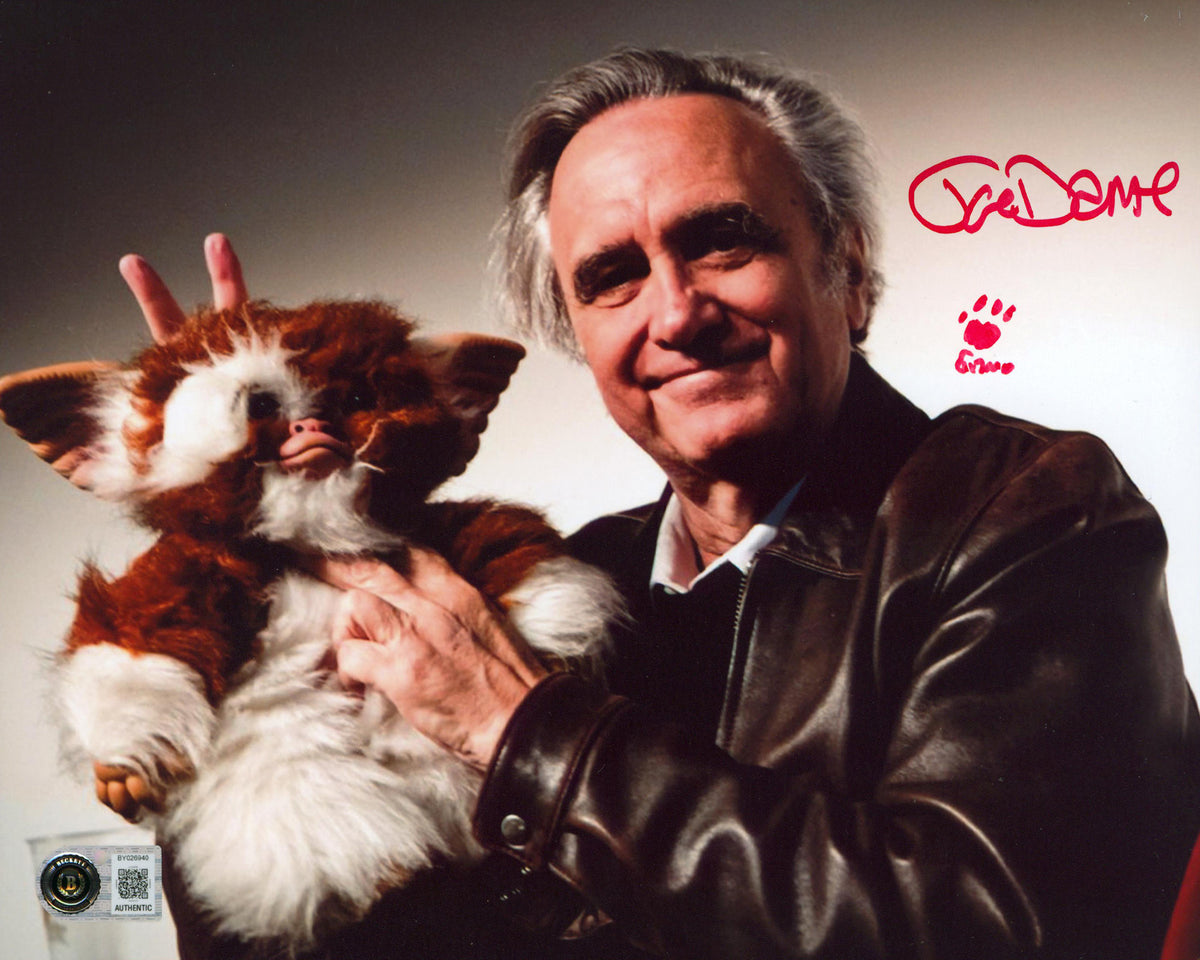 Joe Dante Gremlins "Gizmo" Authentic Signed 8x10 Horizontal Photo BAS #BY026940